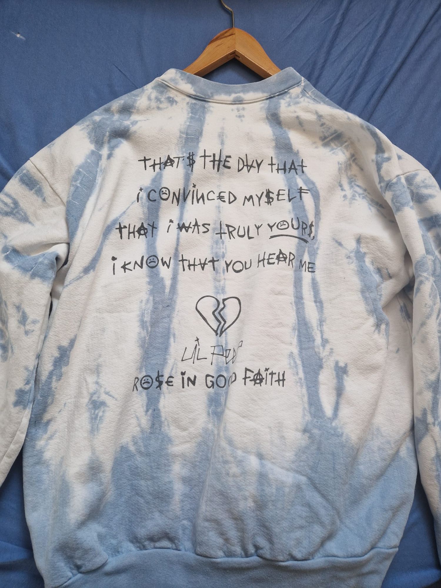 ROSE IN GOOD FAITH Rose In Good Faith X Lil Peep IDGAF Size US M / EU 48-50 / 2 - 2 Thumbnail
