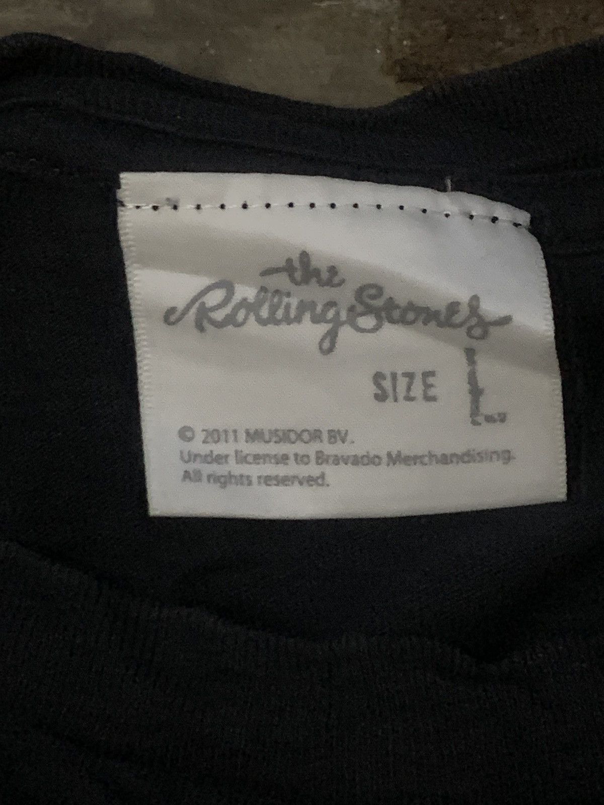 The Rolling Stones The Rolling Stones 2011 Official Merchandise Tre Size US L / EU 52-54 / 3 - 5 Thumbnail