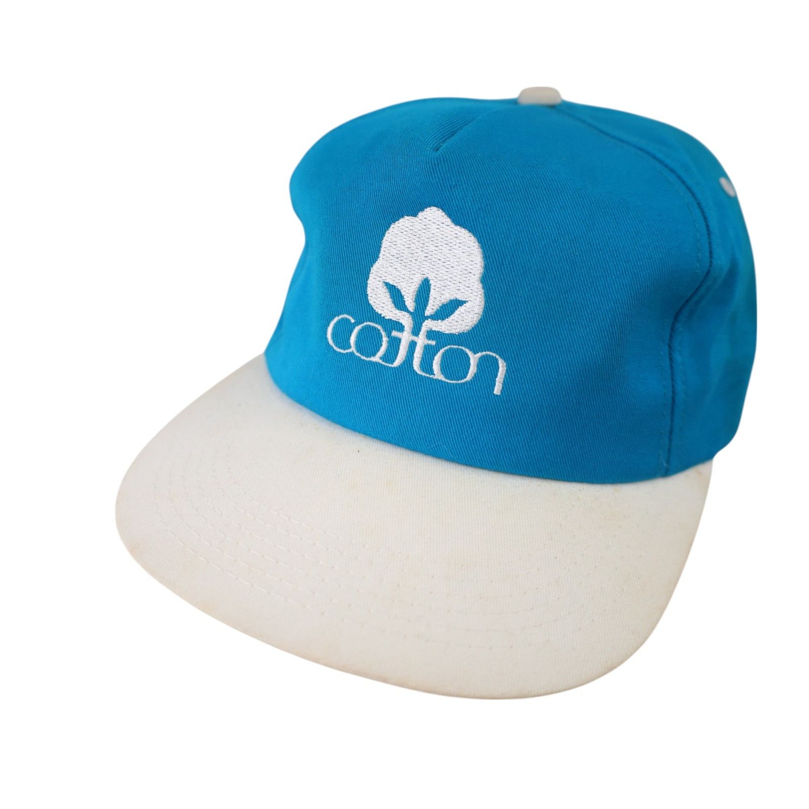 Vintage Vintage Cotton Classic Logo Snapback Trucker Hat Size ONE SIZE - 1 Thumbnail