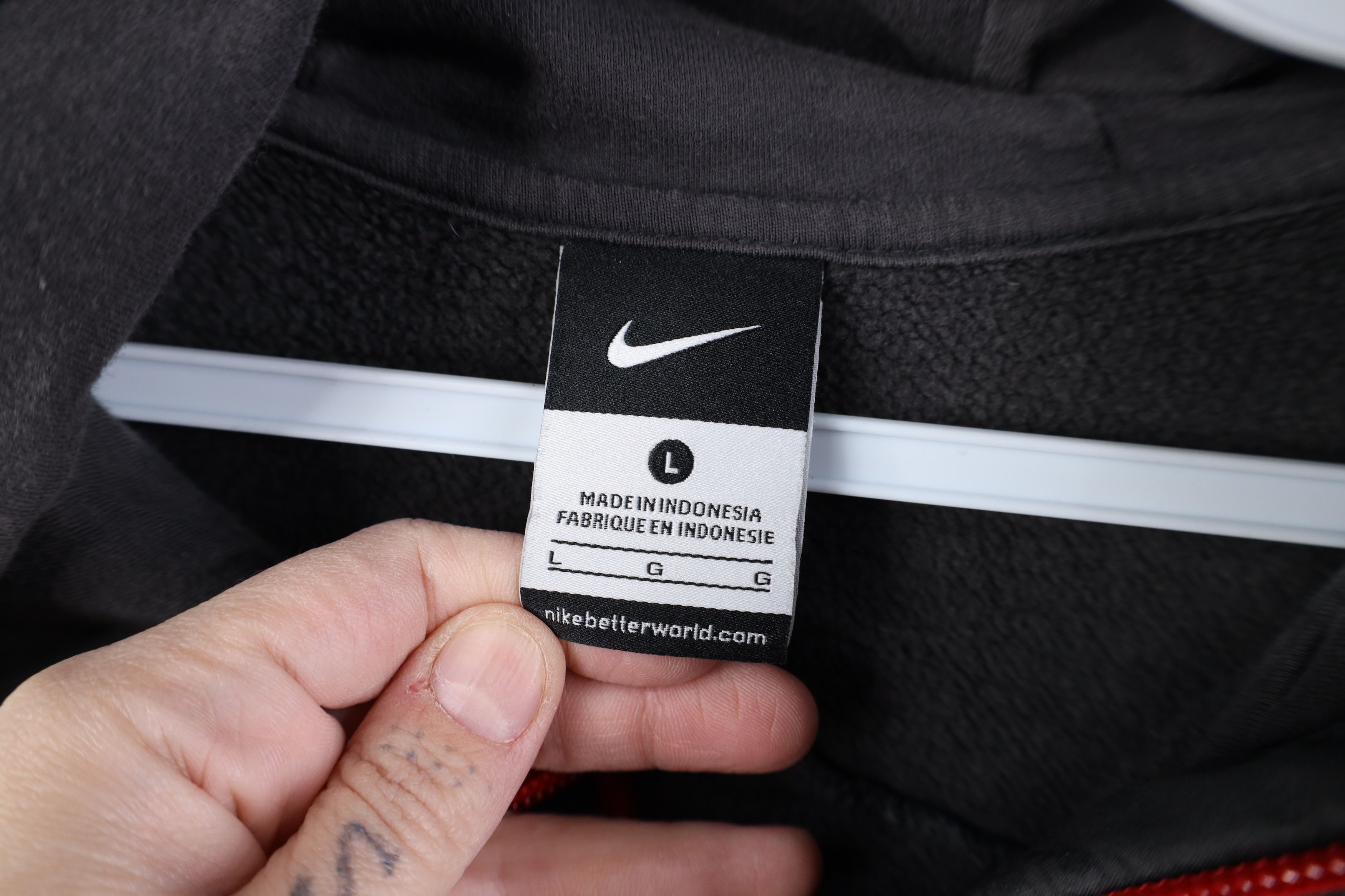 Nike Nike Spell Out Ohio State University Full Zip Hoodie Jacket Size US L / EU 52-54 / 3 - 9 Thumbnail