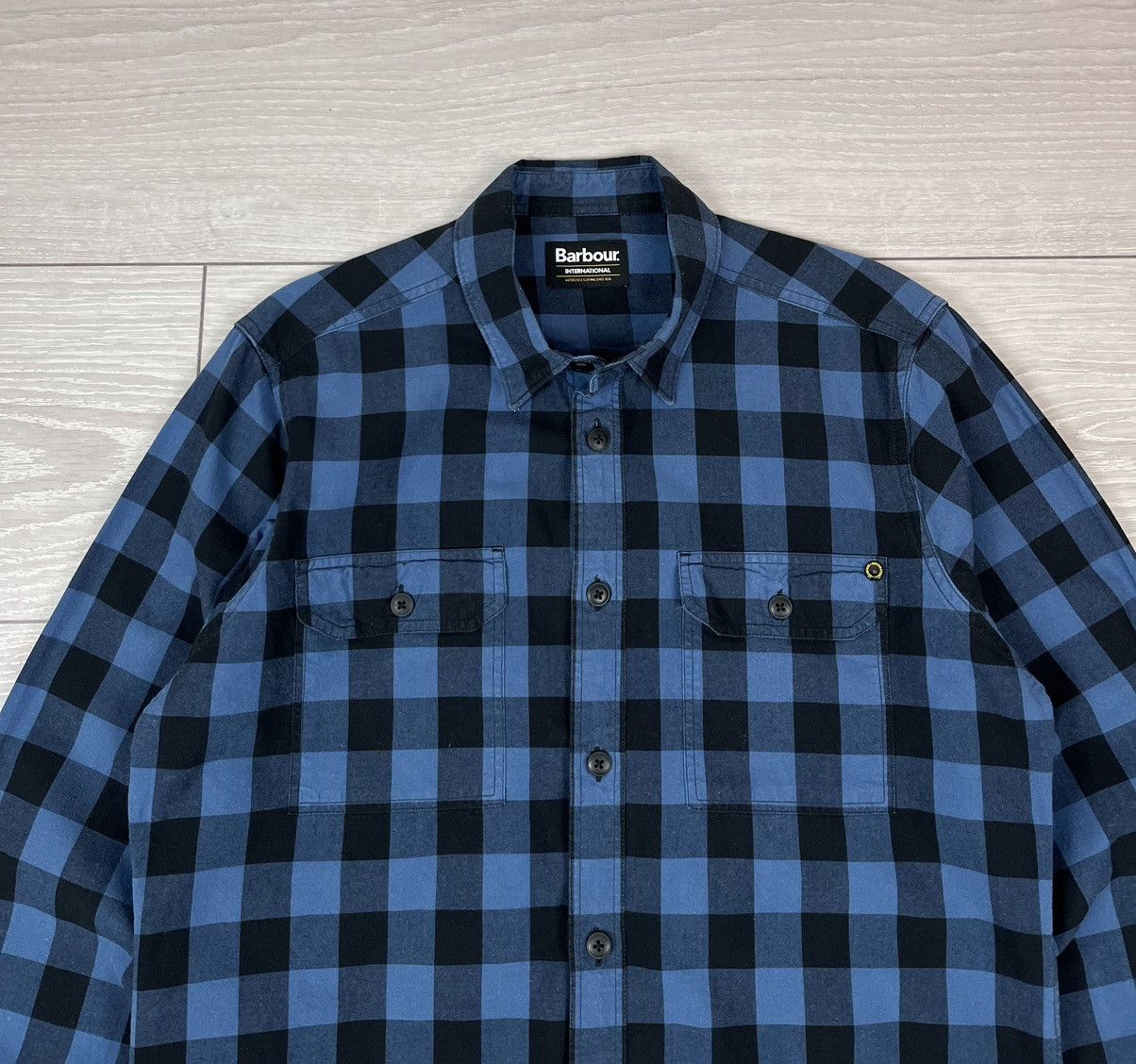 Barbour Barbour International Tailored Flannel Checkered Shirt Size US M / EU 48-50 / 2 - 5 Thumbnail