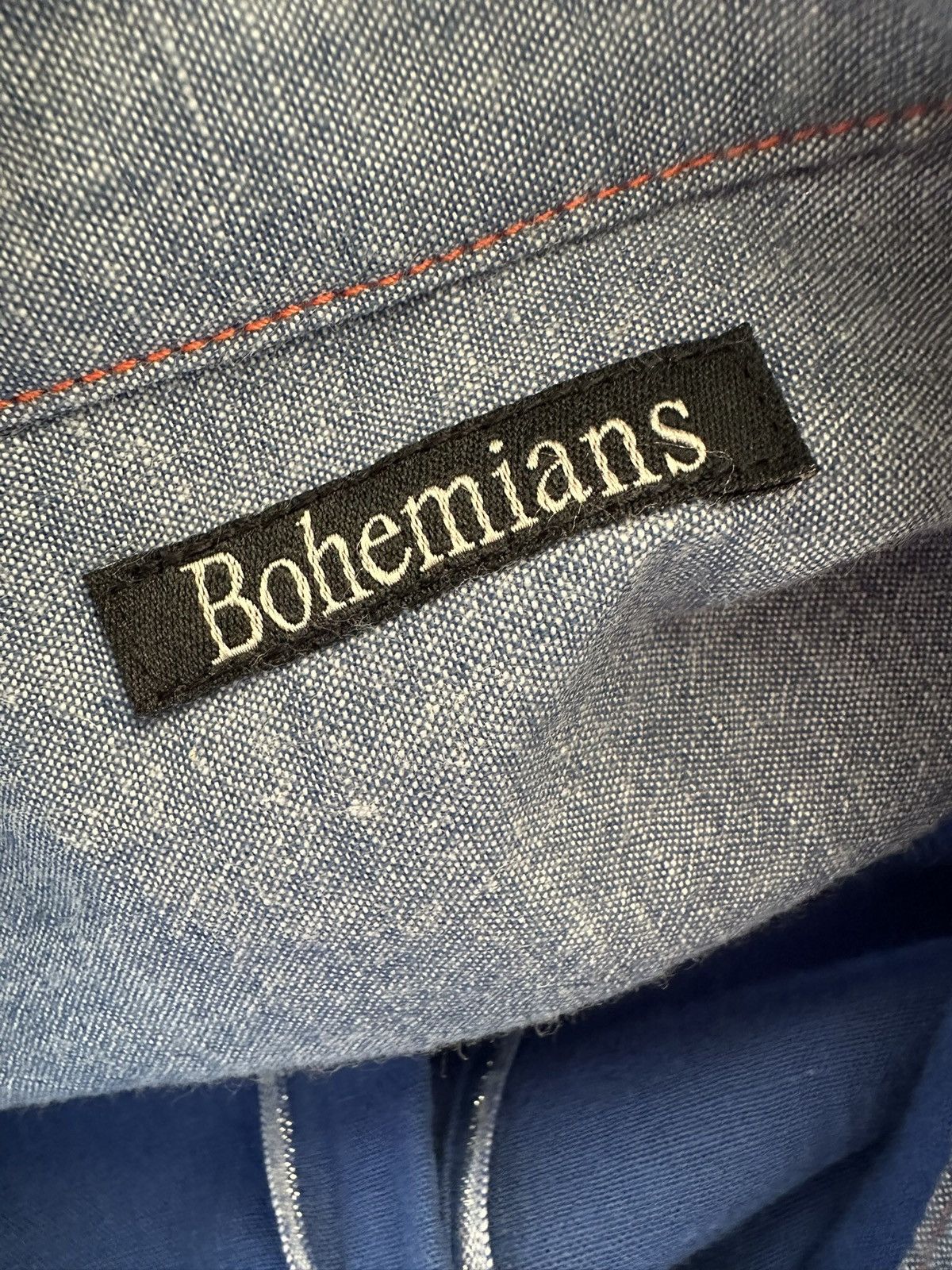 Hysteric Glamour Bohemians '' Bogey '' shirt double pocket Size US M / EU 48-50 / 2 - 10 Thumbnail