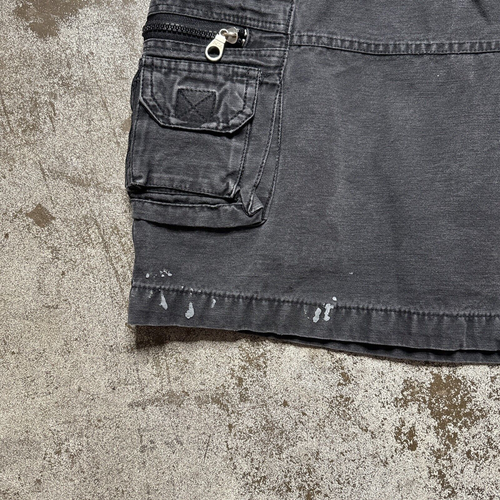 Jeep × Vintage 00s Jeep Active Cargo Tech Black Shorts Size 42 Size US 42 / EU 58 - 6 Thumbnail