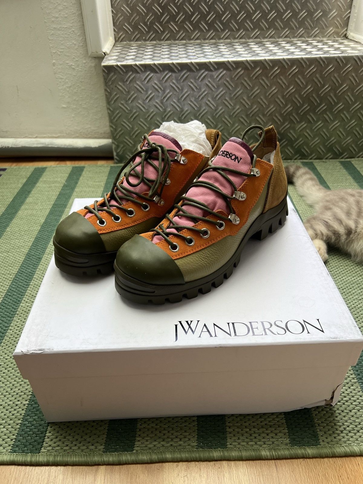 JW Anderson Calf Grain Hiking Sneaker Size US 9 / EU 42 - 2 Thumbnail
