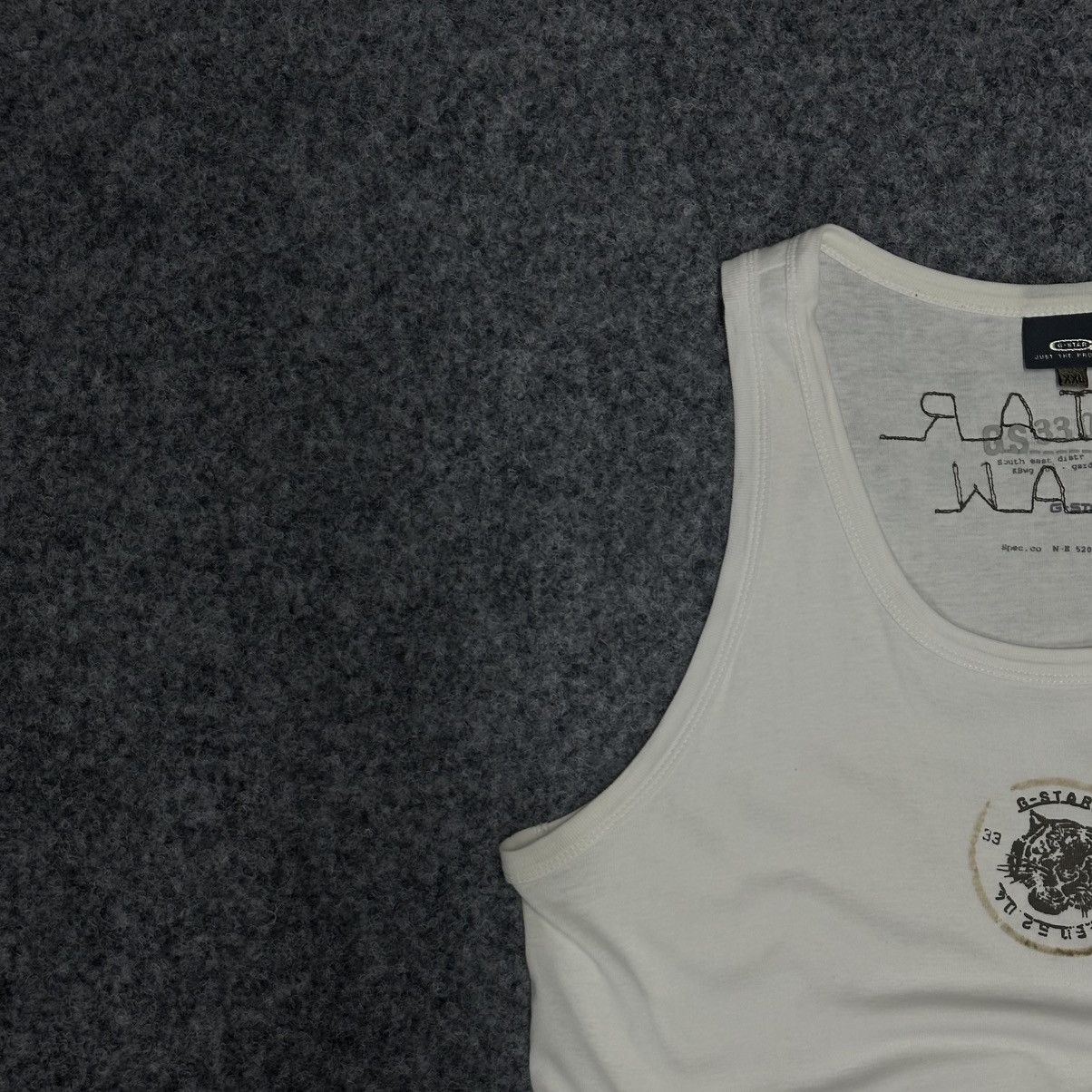 Le Grande Bleu (L.G.B.) VTG Japanese Style Minimalistic Grunge Rave G-Star Raw Size US L / EU 52-54 / 3 - 3 Thumbnail