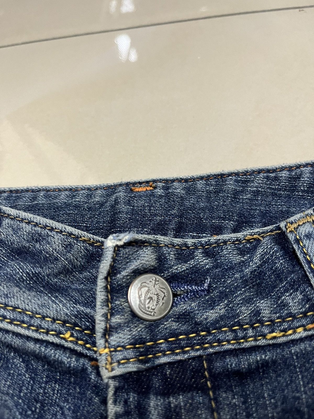 Tornado Mart Flare Jeans georgia love distressed bootcut low rise denim Size US 30 / EU 46 - 8 Thumbnail