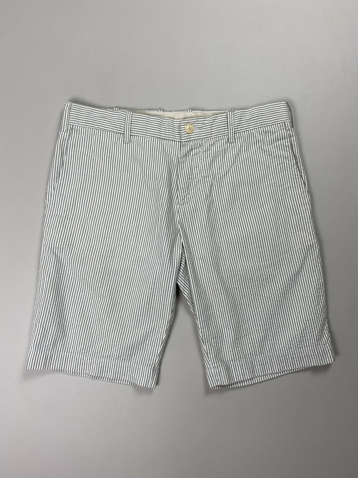 Lacoste Lacoste men’s striped chino shorts Size US 33 - 1 Thumbnail