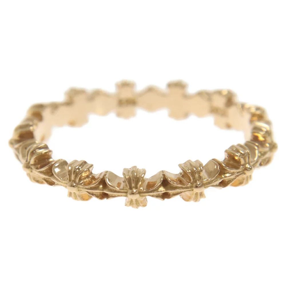 Chrome Hearts Chrome Hearts Tiny E Gold Ring - 8 Size ONE SIZE - 6 Thumbnail