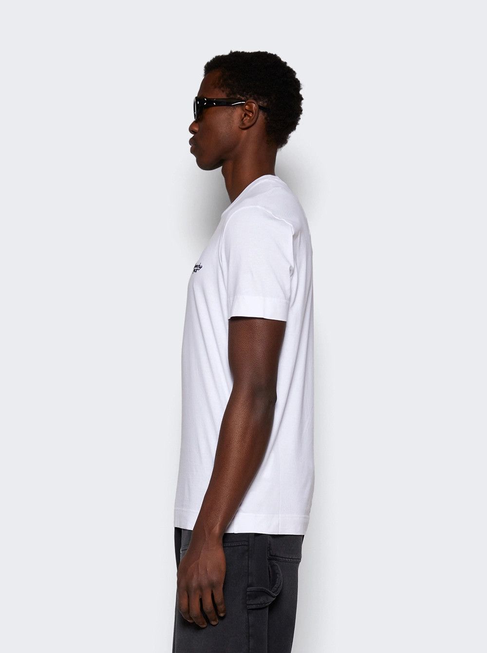 Givenchy o1mle0326 Slim Fit Tee Shirt in White Size US XL / EU 56 / 4 - 4 Thumbnail