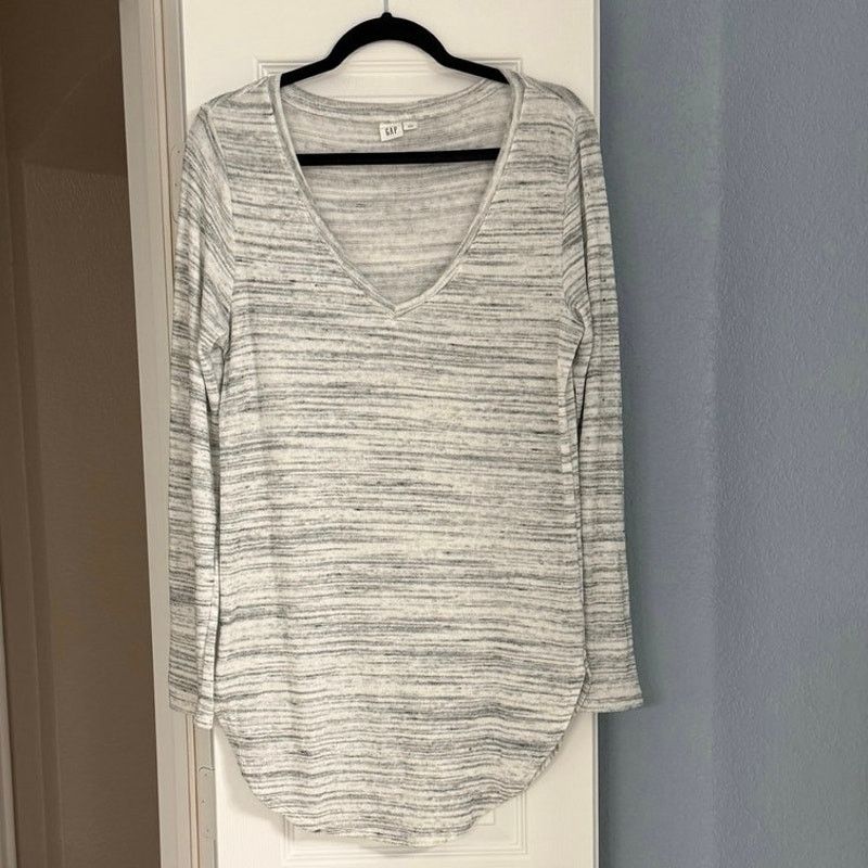 Other Gap Softspun Knit V-neck Tunic Size L / US 10 / IT 46 - 2 Thumbnail