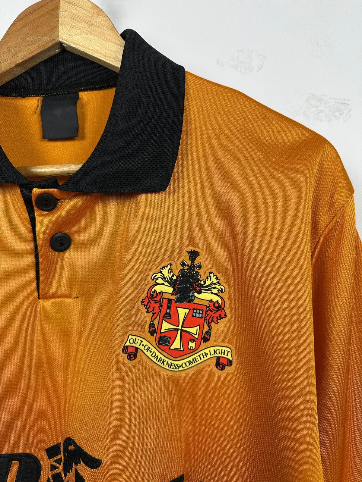 Nutmeg 1994/95 Nutmeg Wolverhampton Wanderers Vintage Soccer Jersey Size US XL / EU 56 / 4 - 6 Thumbnail