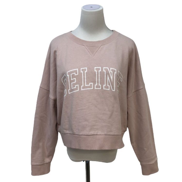 Celine Celine Pink Logo Sweatshirt M Size M / US 6-8 / IT 42-44 - 1 Thumbnail