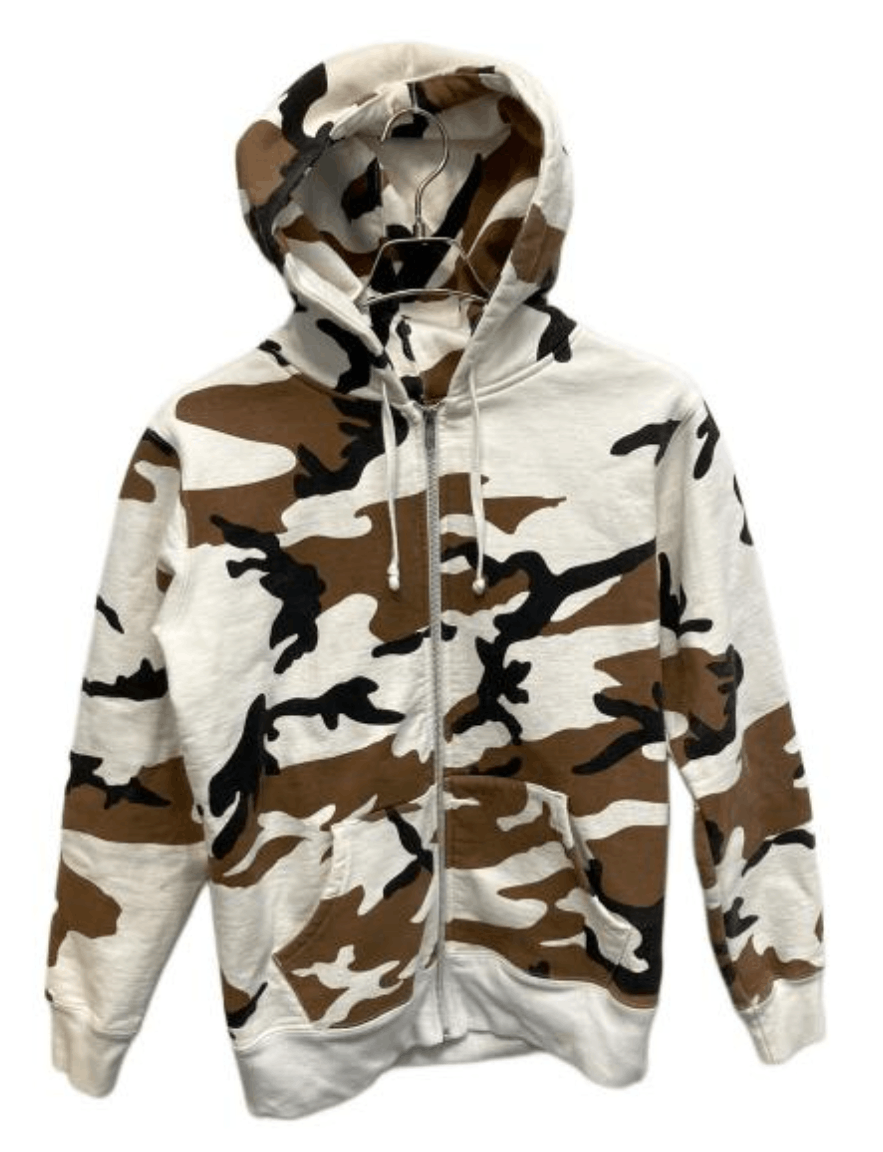 Supreme Supreme Rib Logo Zip Up Sweat Brown Camo 16AW Size US S / EU 44-46 / 1 - 1 Thumbnail