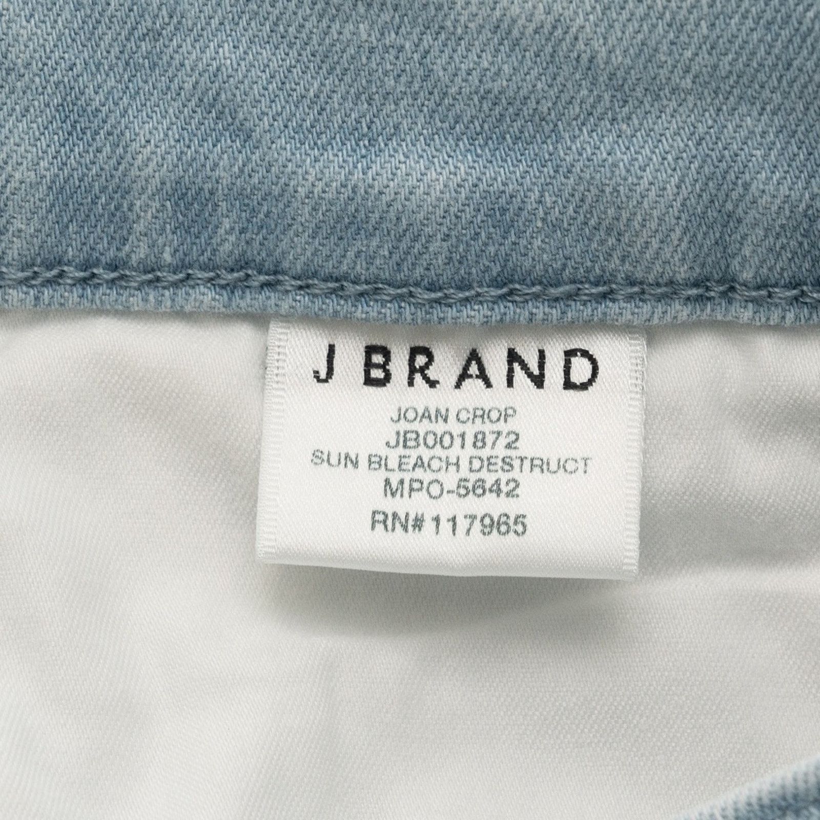 J Brand J Brand. Joan Crop Jean. Size 23" - 10 Thumbnail
