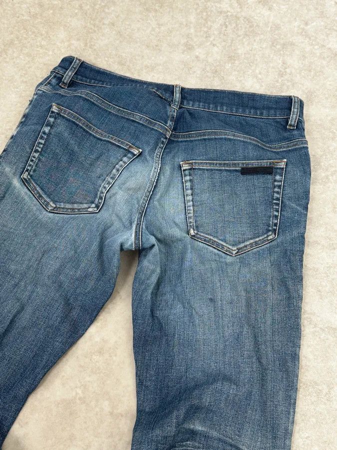 Prada AW2008 Prada Blue Faded Tight Fit Denim Jeans Size US 32 / EU 48 - 7 Thumbnail