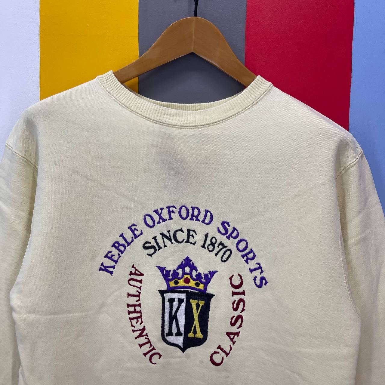 Other KEBLE EXFORD SPORTS Sweatshirt #2642/26 Size US M / EU 48-50 / 2 - 2 Thumbnail