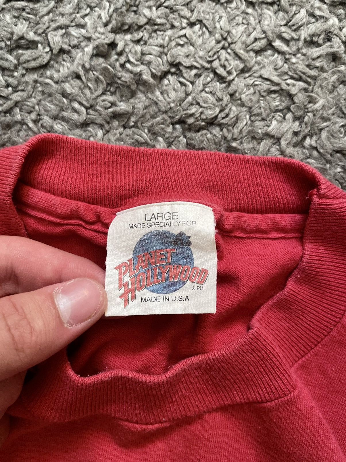 Planet Hollywood × Vintage 90s Planet Hollywood Vintage T-Shirt San Francisco Y2k Rare Size US L / EU 52-54 / 3 - 9 Thumbnail