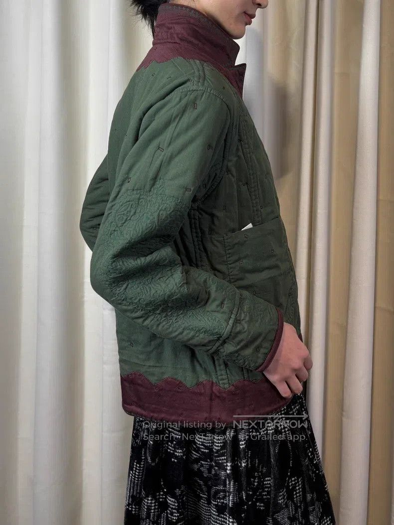 Issey Miyake Issey Miyake Handmade Double-Sided Plant Embroidered Coat Size M / US 6-8 / IT 42-44 - 5 Thumbnail
