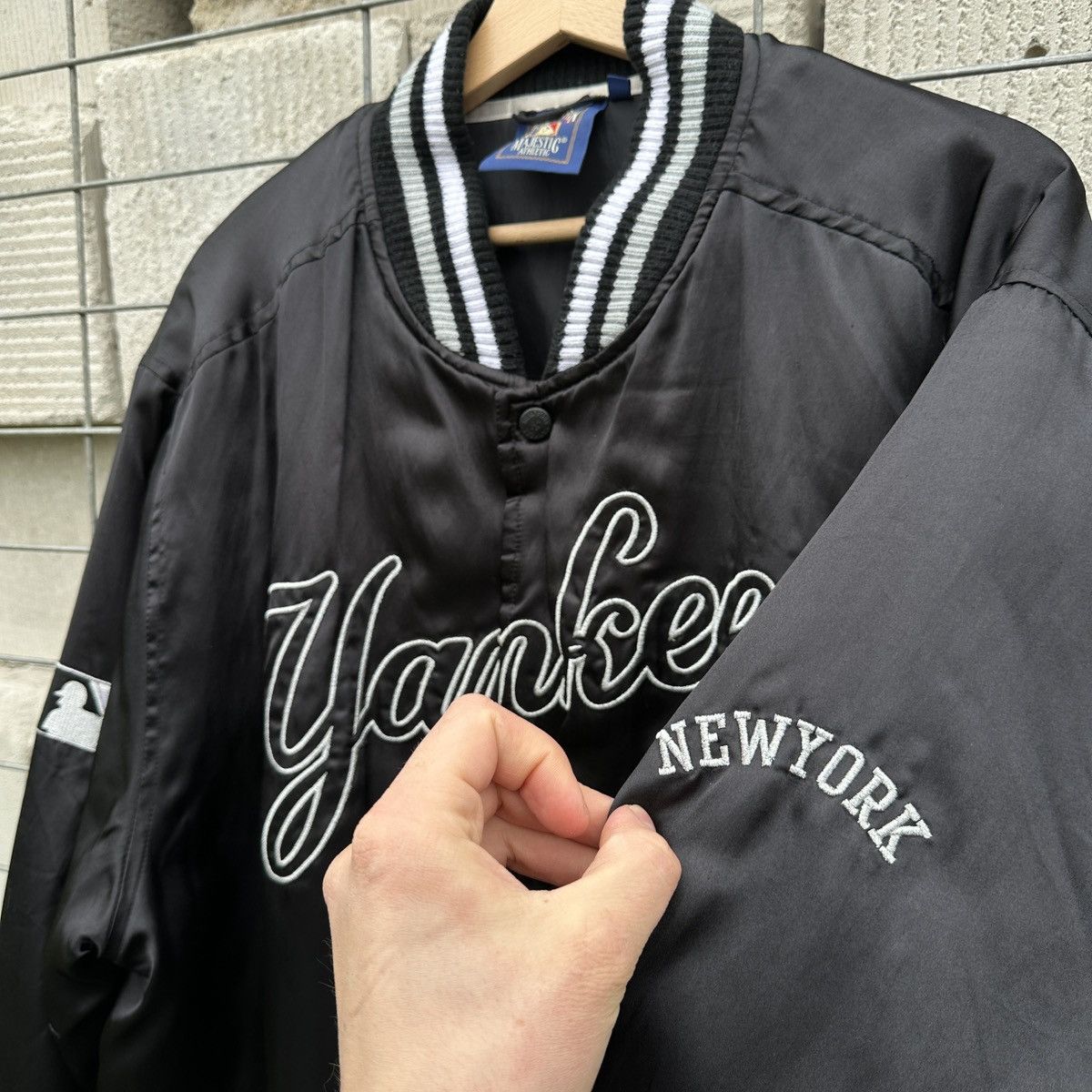 MLB Majestic New York Yankees Varsity Bomber MLB Rare USA XXL Size US XXL / EU 58 / 5 - 5 Thumbnail