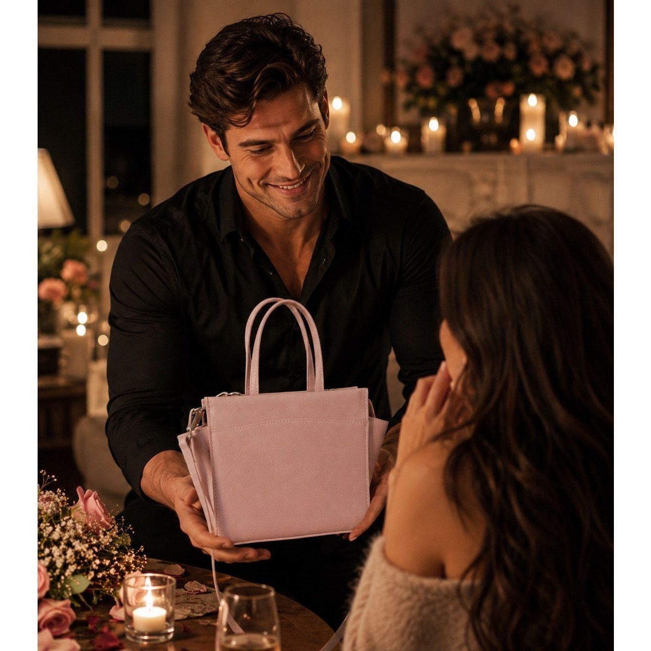 Steve Madden Steve Madden Blush Pink Structured Satchel Crossbody NWOT Size ONE SIZE - 1 Thumbnail