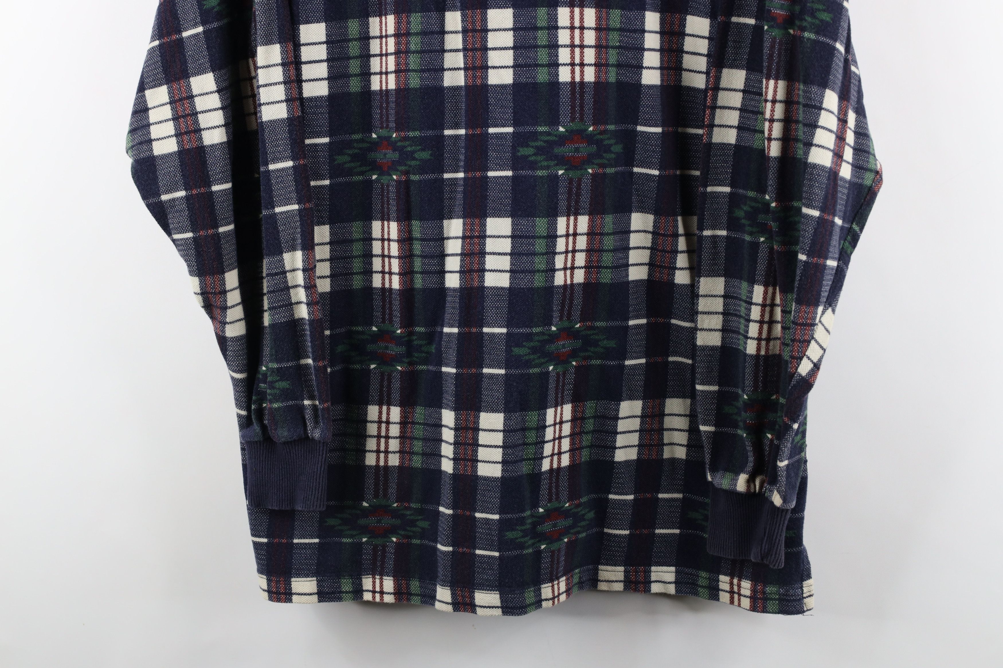 Vintage Vintage 90s Streetwear Fiesta Long Sleeve Rugby Polo Size US L / EU 52-54 / 3 - 3 Thumbnail