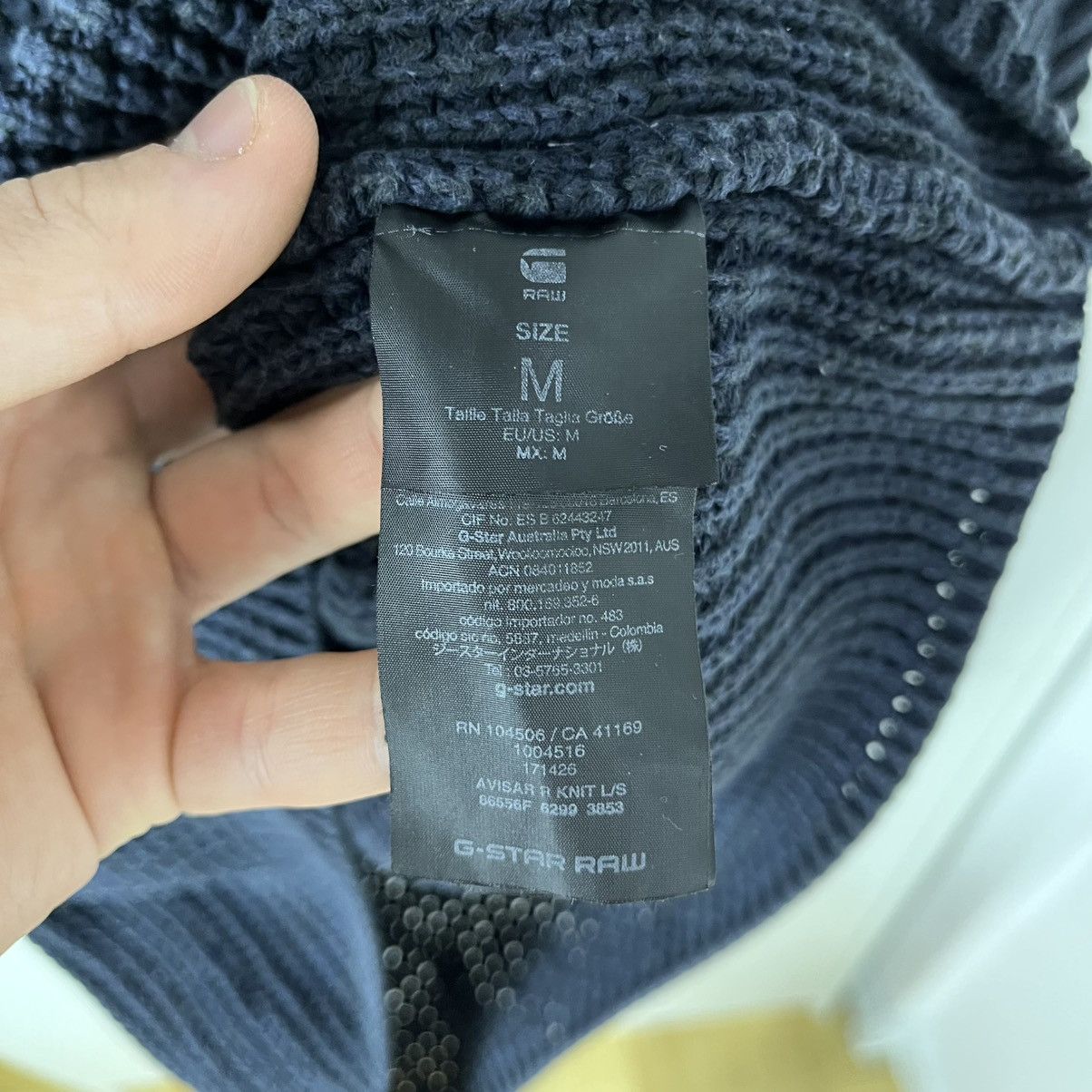 G-Star G-Star RAW Knitted Avisar Sweater Avant-Garde Y2K Streetwear Size US M / EU 48-50 / 2 - 6 Thumbnail