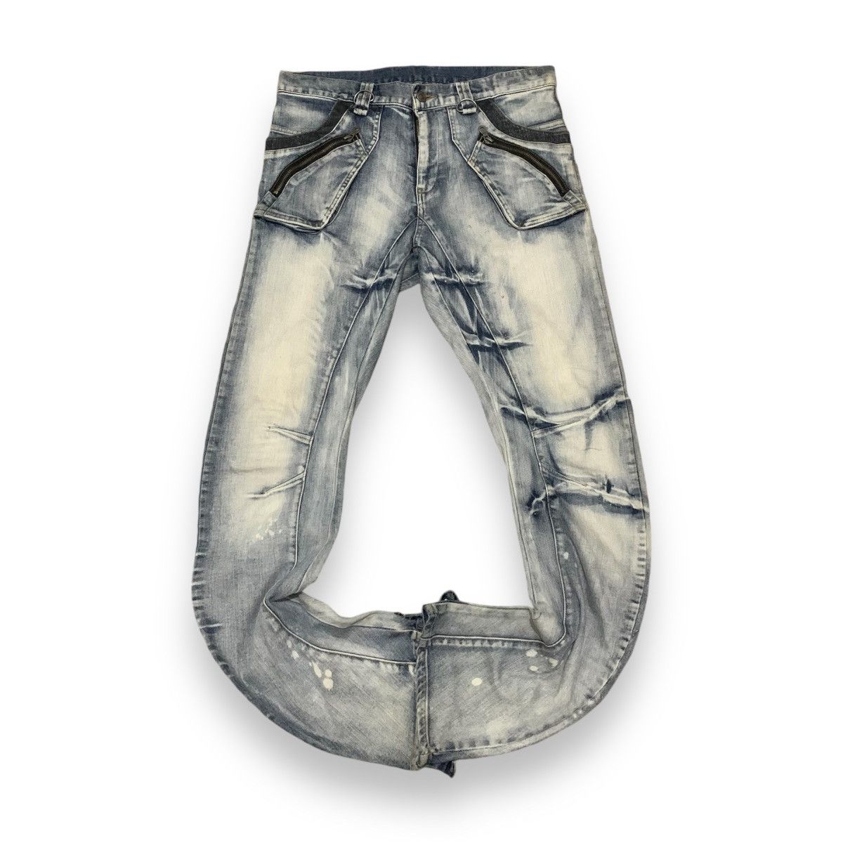 PPFM PPFM J-Cut Curve Denim Size US 33 - 3 Thumbnail