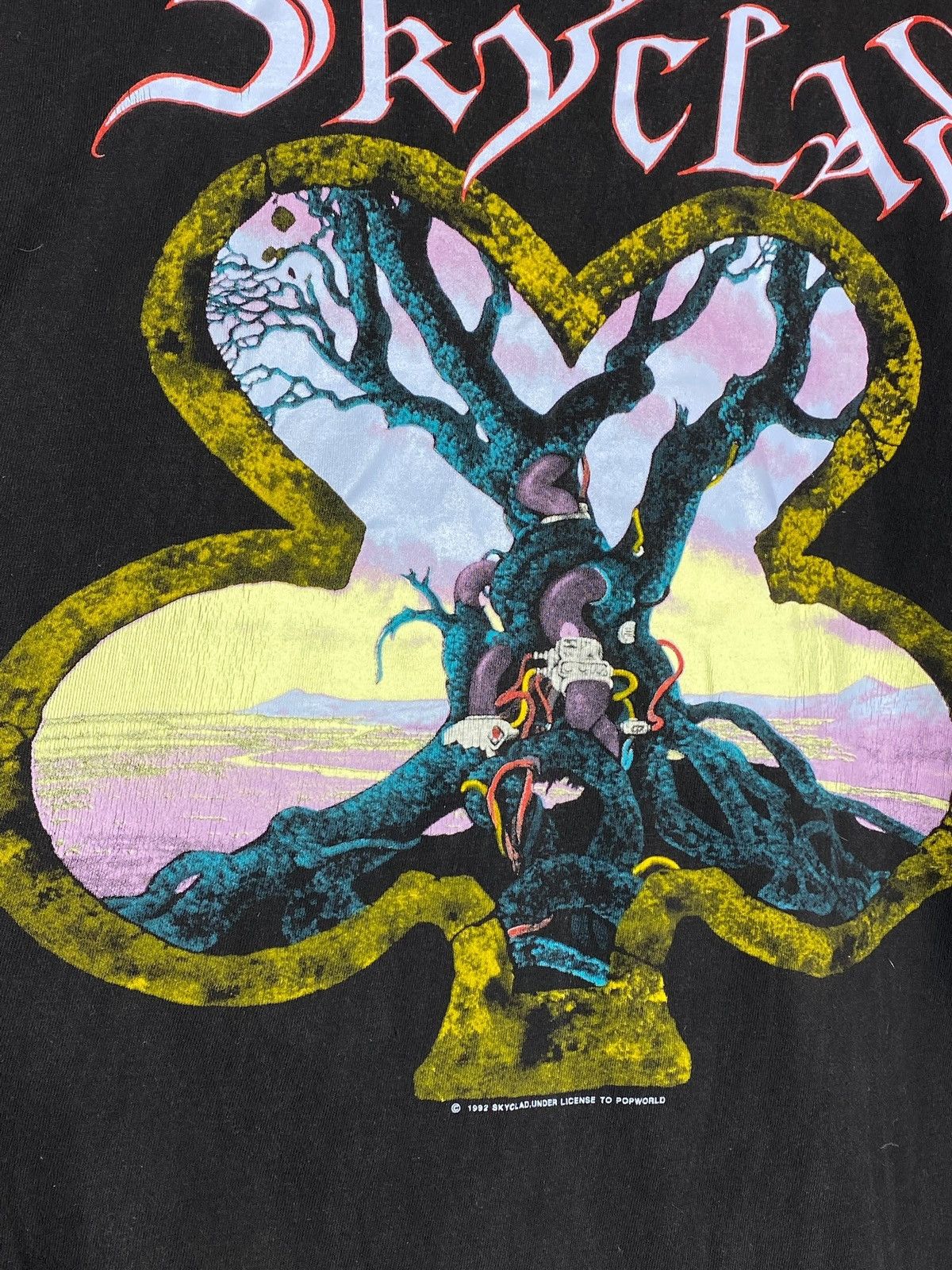 Band Tees Vintage 1992 Skyclad Tour Of The Wilderness Metal T-shirt Size US XL / EU 56 / 4 - 3 Thumbnail