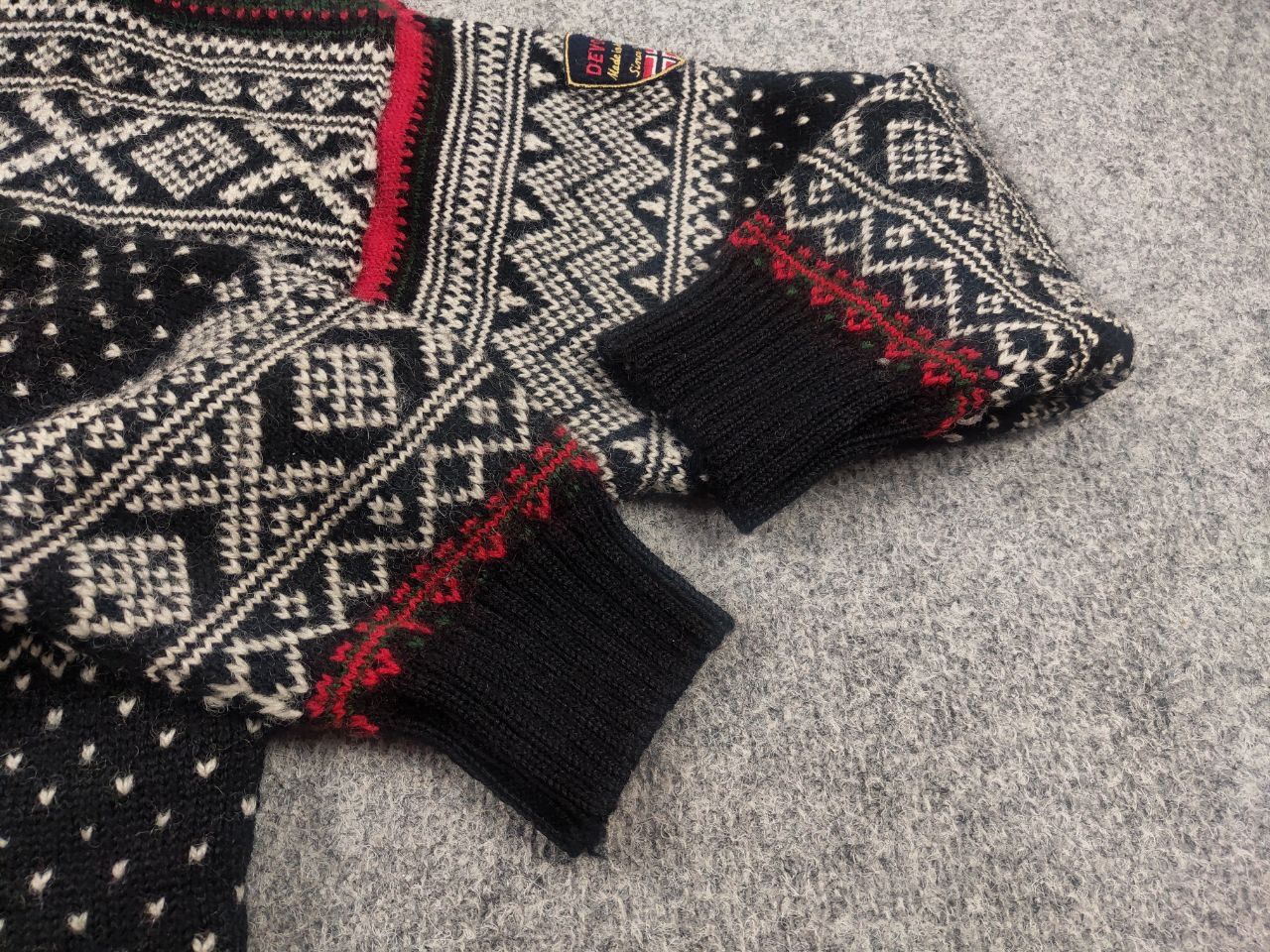 Dale Of Norway Vintage 80's Devold Pure wool Knit Fisherman Sweater Norweg Size US S / EU 44-46 / 1 - 7 Thumbnail