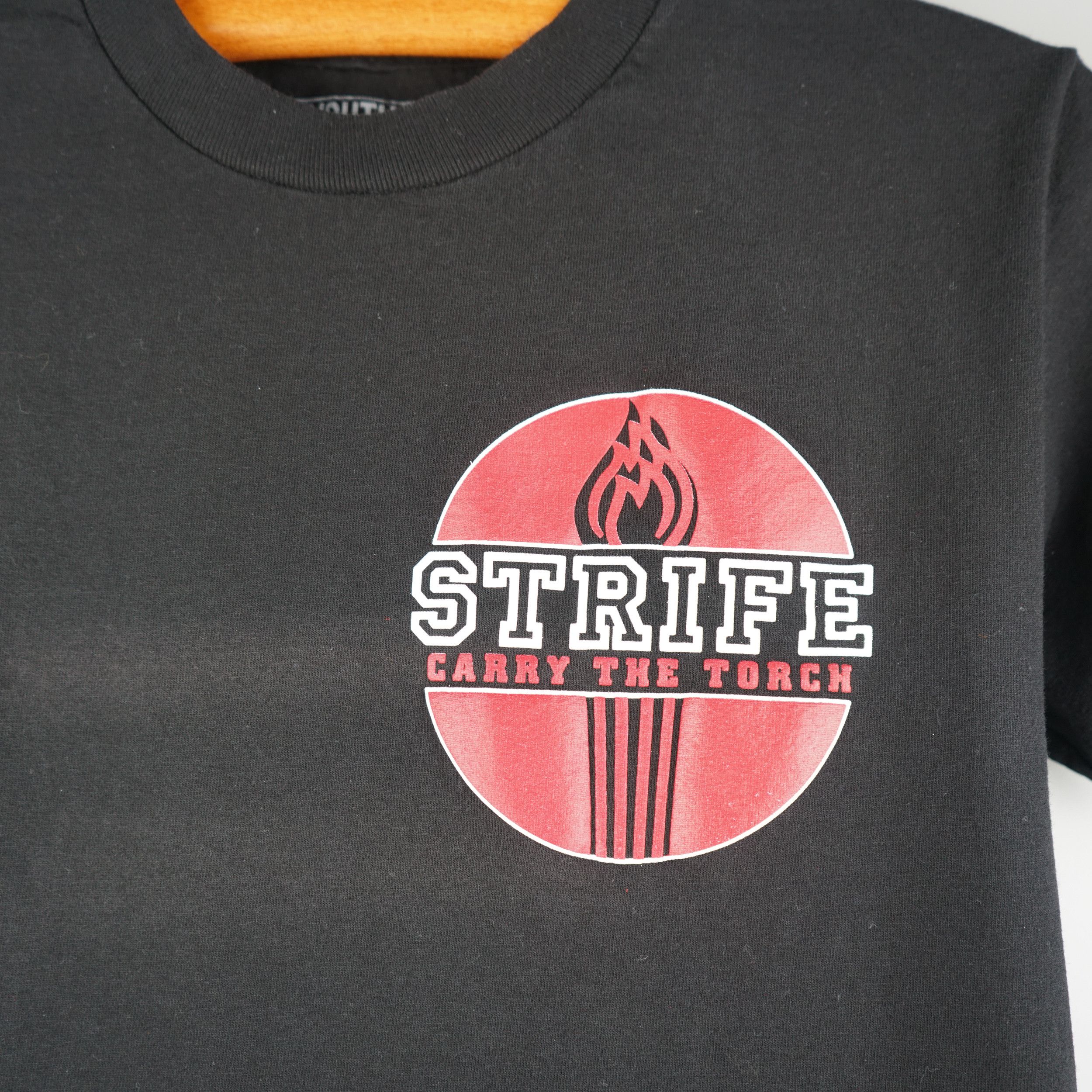 Band Tees × Vintage Vintage 2000s Strife Hardcore Band T-Shirt Size US S / EU 44-46 / 1 - 4 Thumbnail
