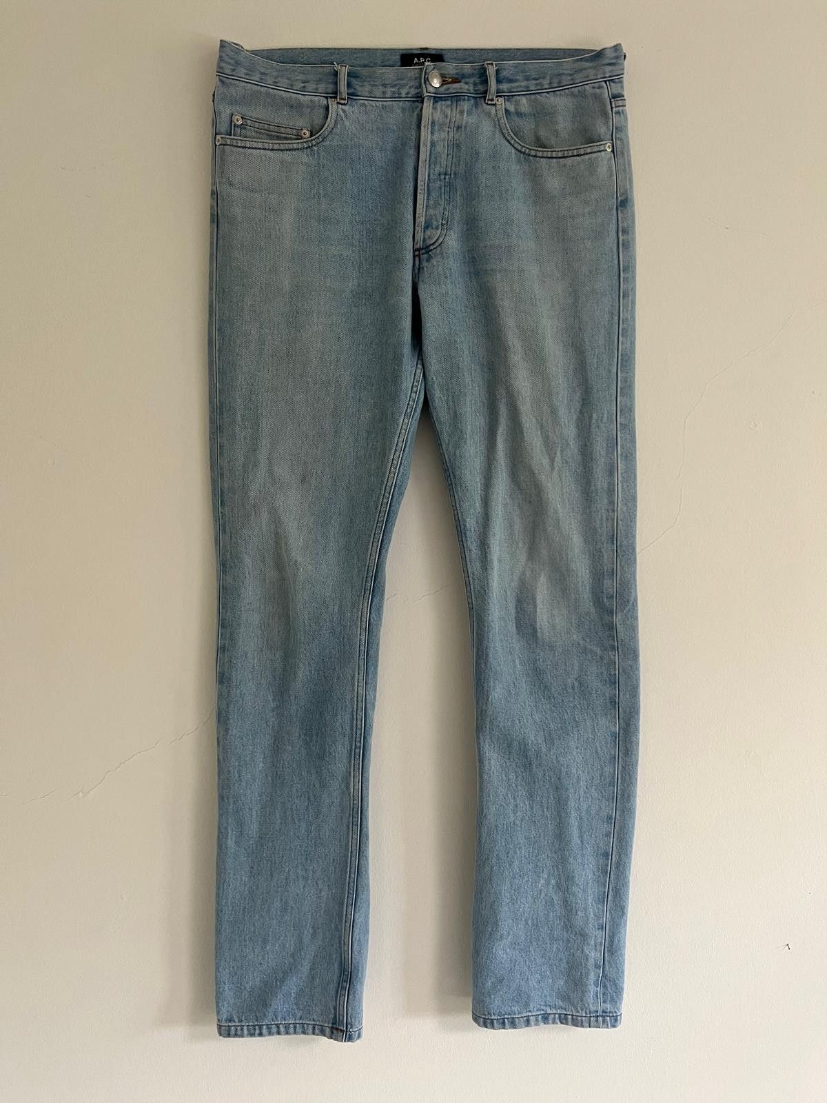 A.P.C. A:P.C Jeans Standard light blue Size US 32 / EU 48 - 1 Thumbnail