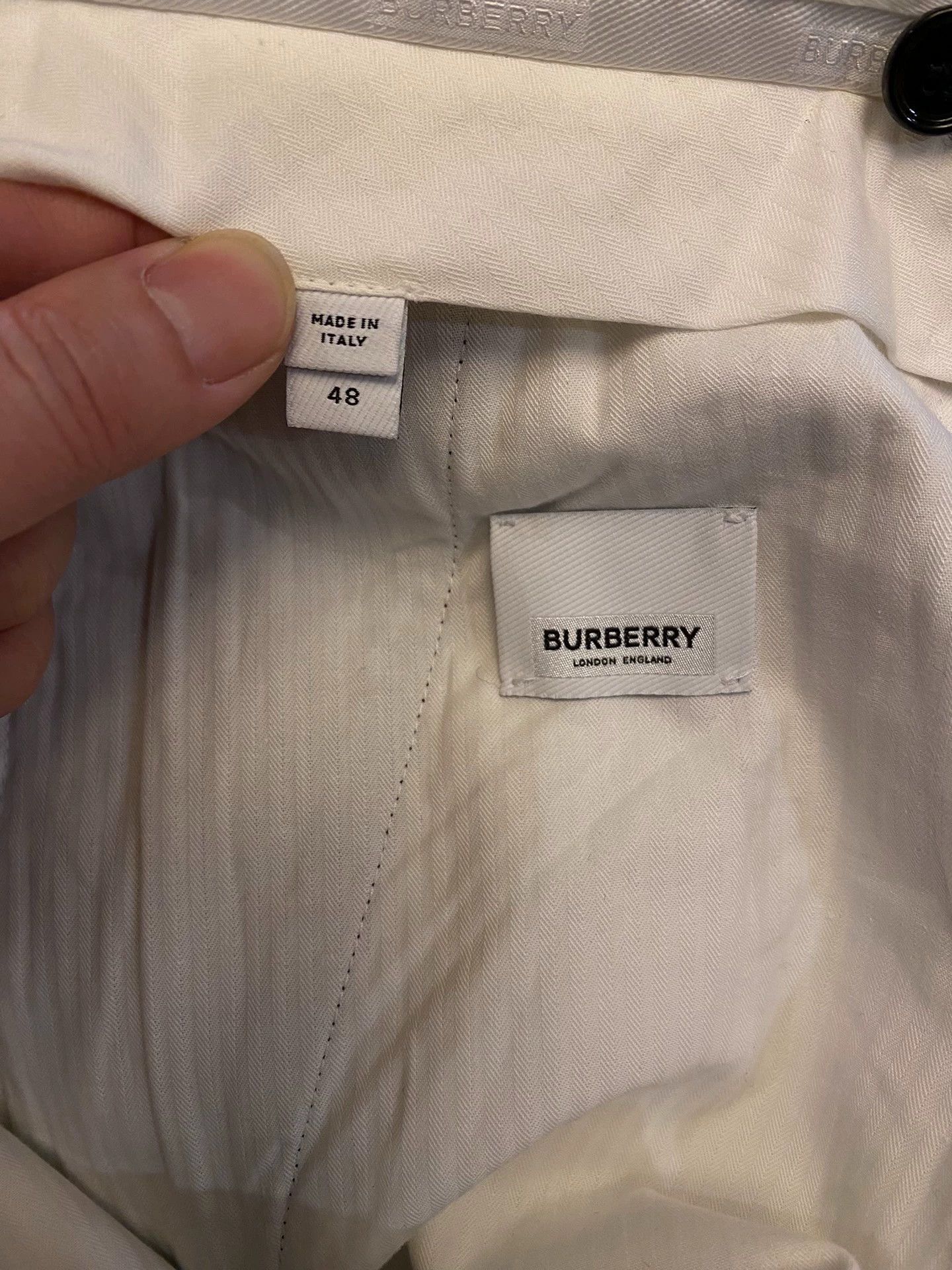 Burberry Burberry Black Wool Evening Trousers 48 Size US 32 / EU 48 - 7 Thumbnail