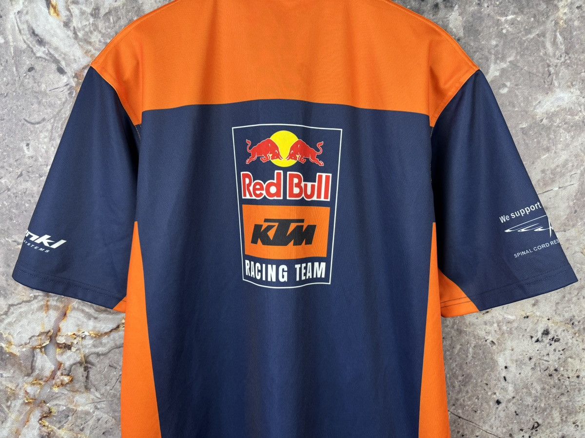 Formula 1 Red Bull KTM Racing Team Polo Shirt Navy Orange Motorex WP Size US L / EU 52-54 / 3 - 14 Thumbnail