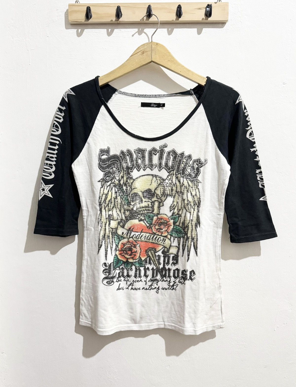 Hysteric Glamour × If Six Was Nine × Japanese Brand Y2k Salyge skull rose ifsixwasnine longsleeve Size US M / EU 48-50 / 2 - 1 Thumbnail