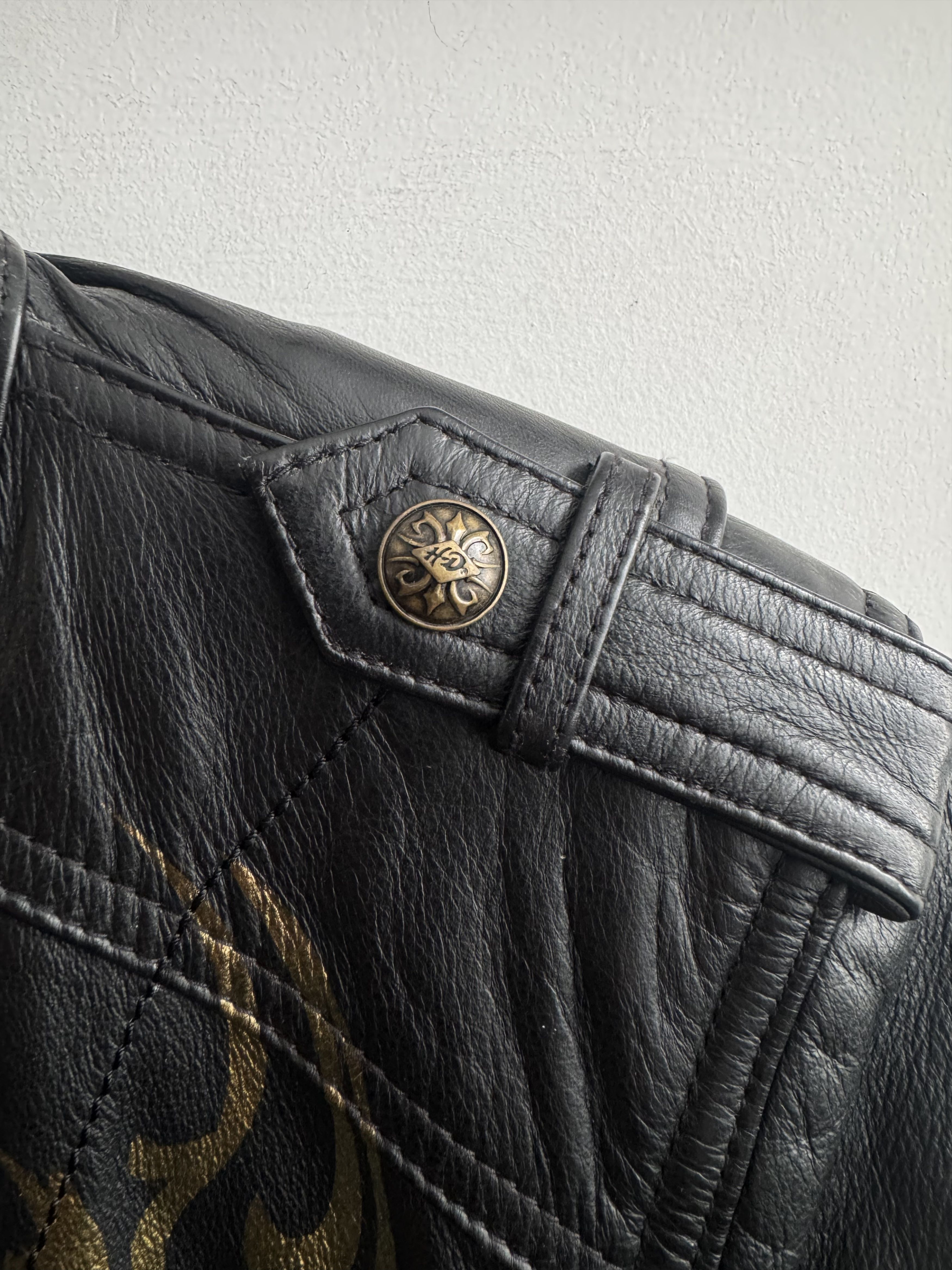 Harley Davidson Y2K 00s Harley Davison Leather Jacket Size L Size L / US 10 / IT 46 - 6 Thumbnail