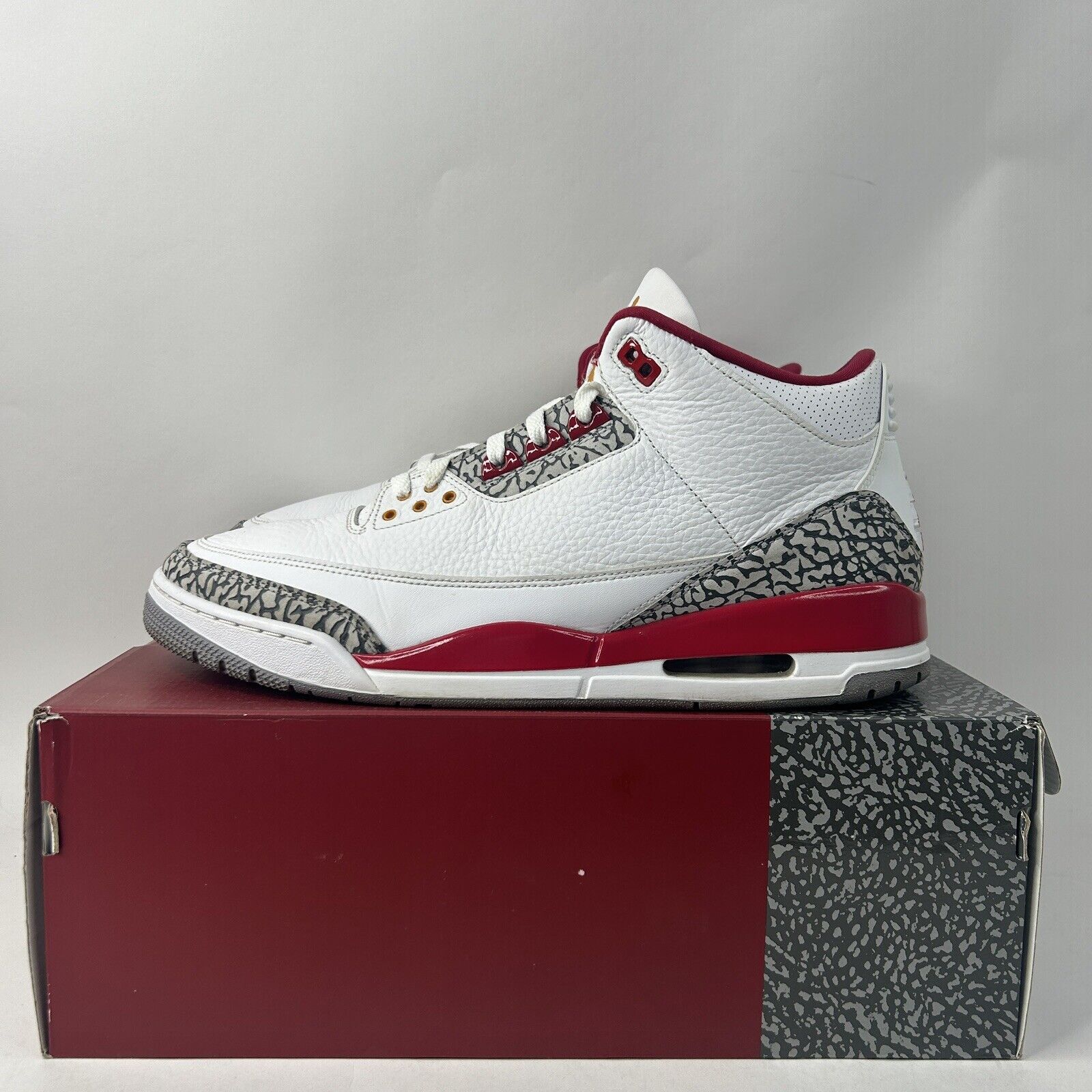 Nike Nike Shoes Air Jordan 3 Retro “Cardinal Red” 2024 Size US 14 / EU 47 - 6 Thumbnail