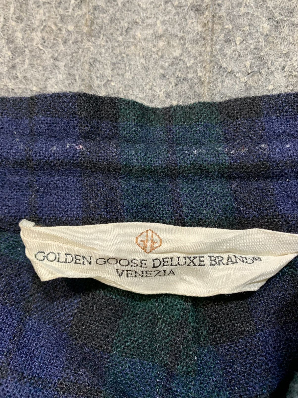 Canada Goose 90s Golden Goose Deluxe Venezia Italia Plaid Checked Pant Size US 34 / EU 50 - 8 Thumbnail