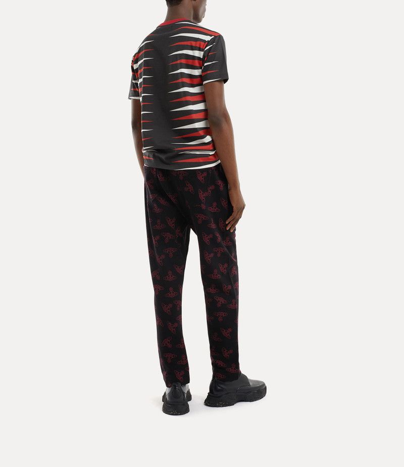 Vivienne Westwood o1srvl11e0326 Sweatpants & Joggers in Black/Red Size US 34 / EU 50 - 4 Thumbnail