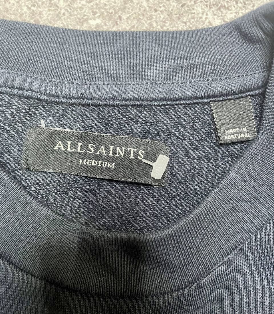Allsaints × Vintage Allsaints Vintage Big Center Logo Sweatshirt Size US L / EU 52-54 / 3 - 2 Thumbnail