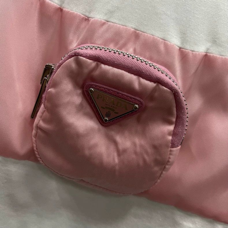 Prada Prada Stitching contrasting triangle logo pocket short slee Size US XS / EU 42 / 0 - 2 Thumbnail