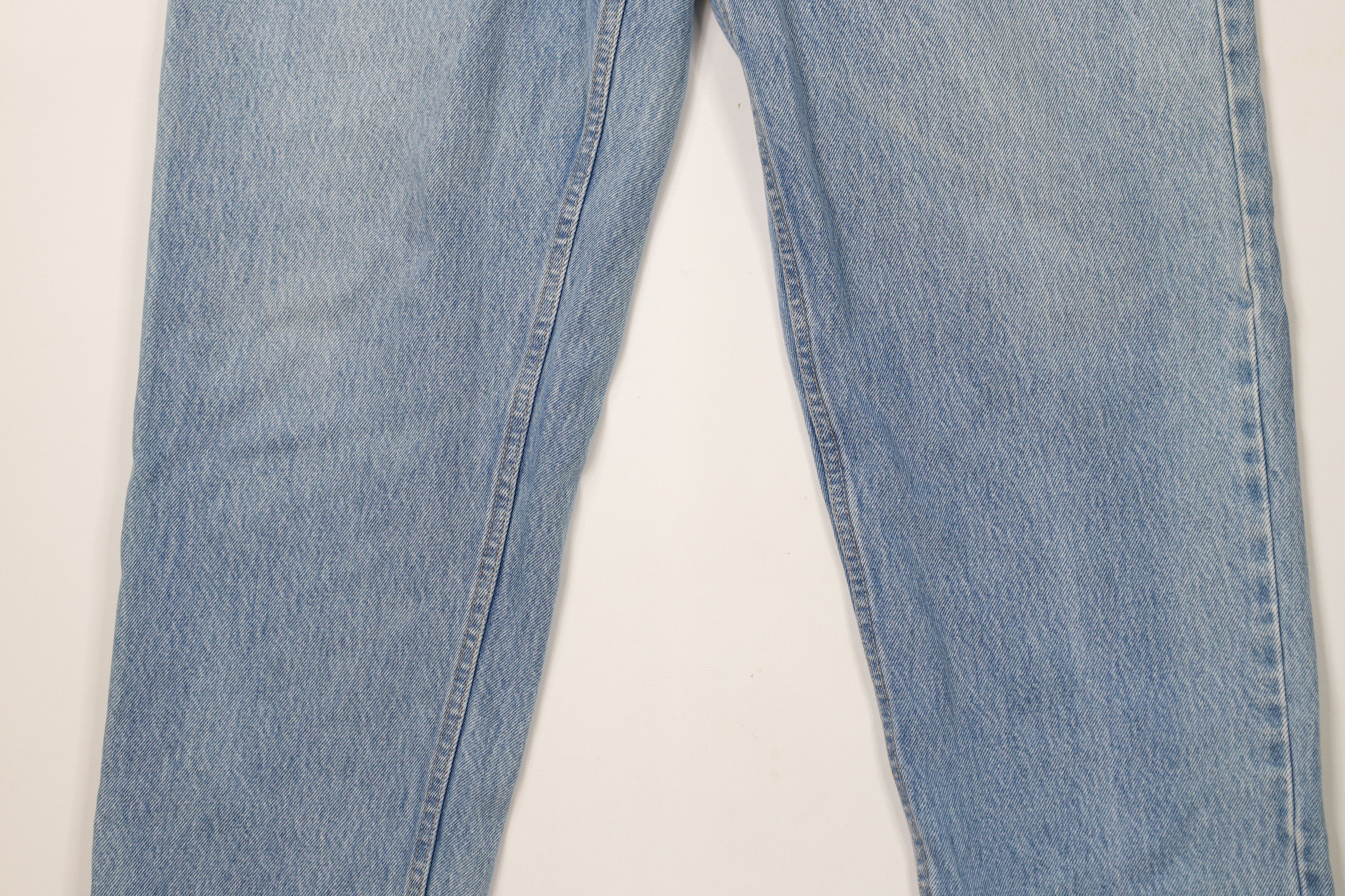 Lands' End × Vintage Vintage 90s Lands End Relaxed Tapered Leg Denim Jeans Blue Size US 36 / EU 52 - 3 Thumbnail