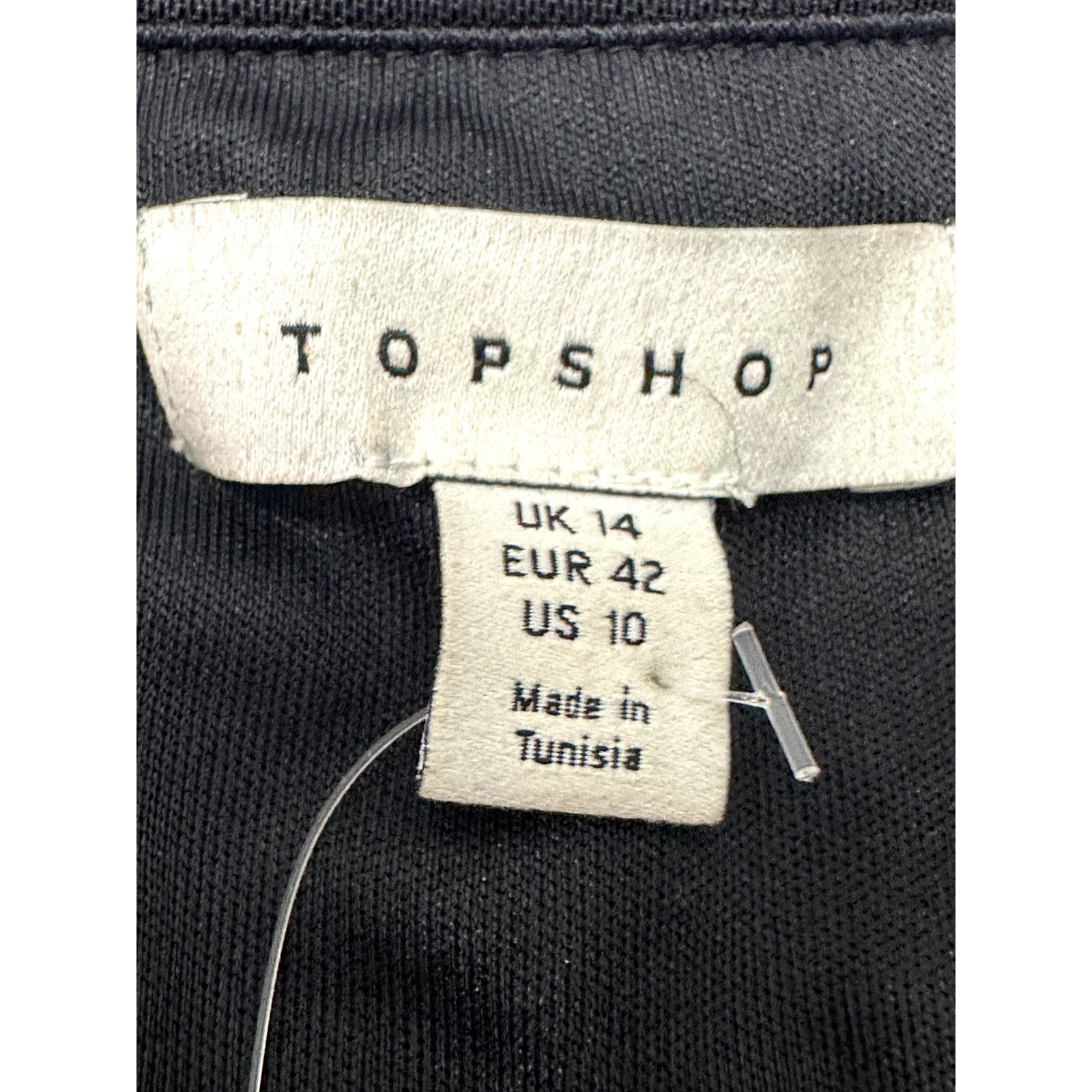 Topshop Topshop Women's Black Chaneal Ruched Mesh Maxi Skirt 10 NWT Size 30" / US 8 / IT 44 - 9 Thumbnail