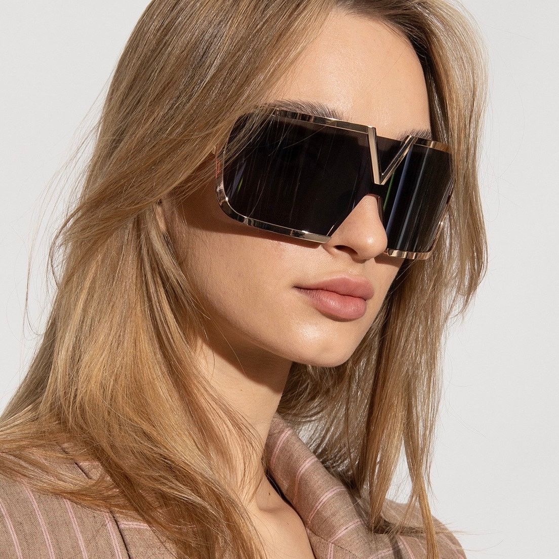 Valentino New! VALENTINO Sunglasses V-ROMASK VLS-120A, Authentic Size ONE SIZE - 7 Thumbnail