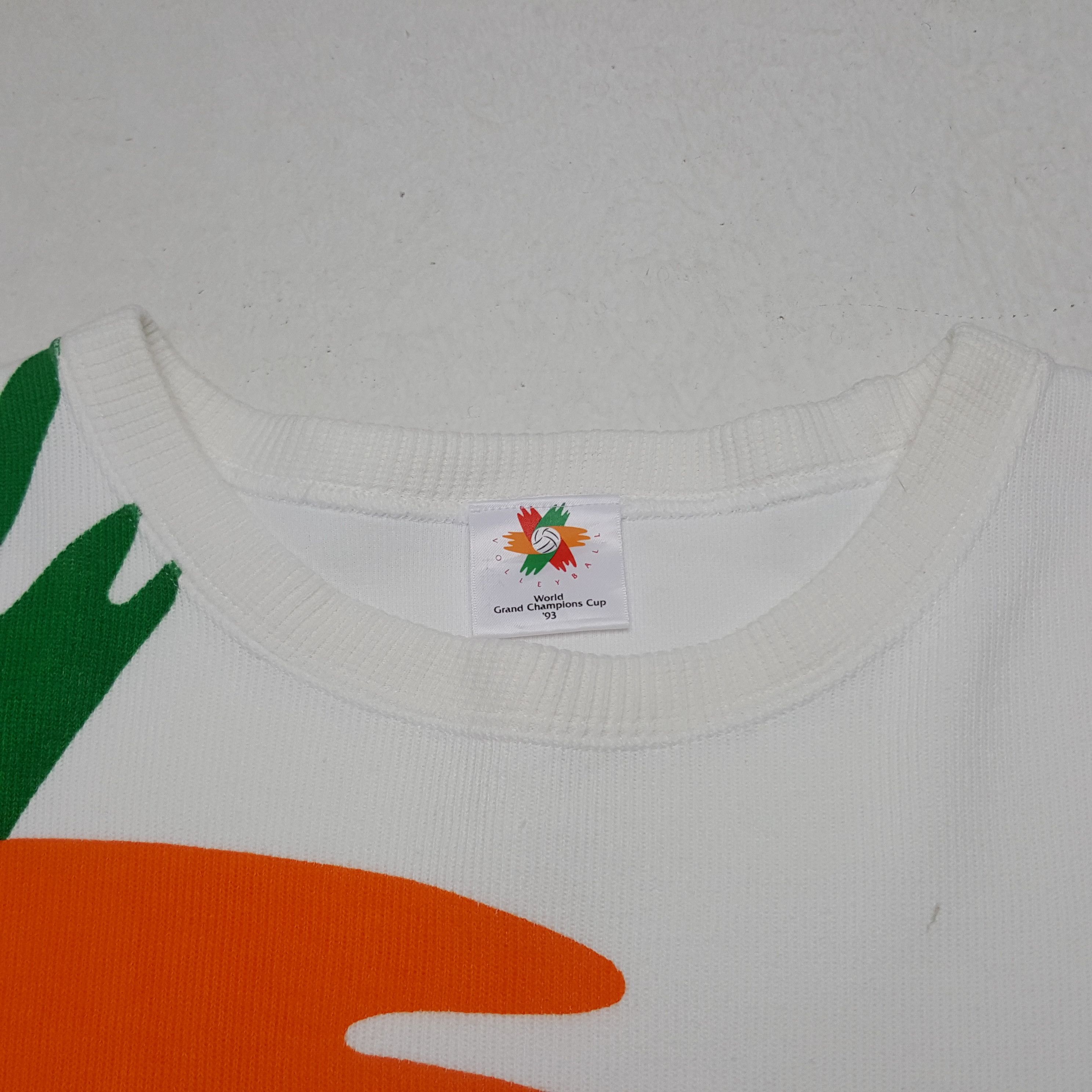 Japanese Brand × Vintage Vintage World Grand ChampionsCup 93 Sport Style Sweatshirt Size US L / EU 52-54 / 3 - 4 Thumbnail