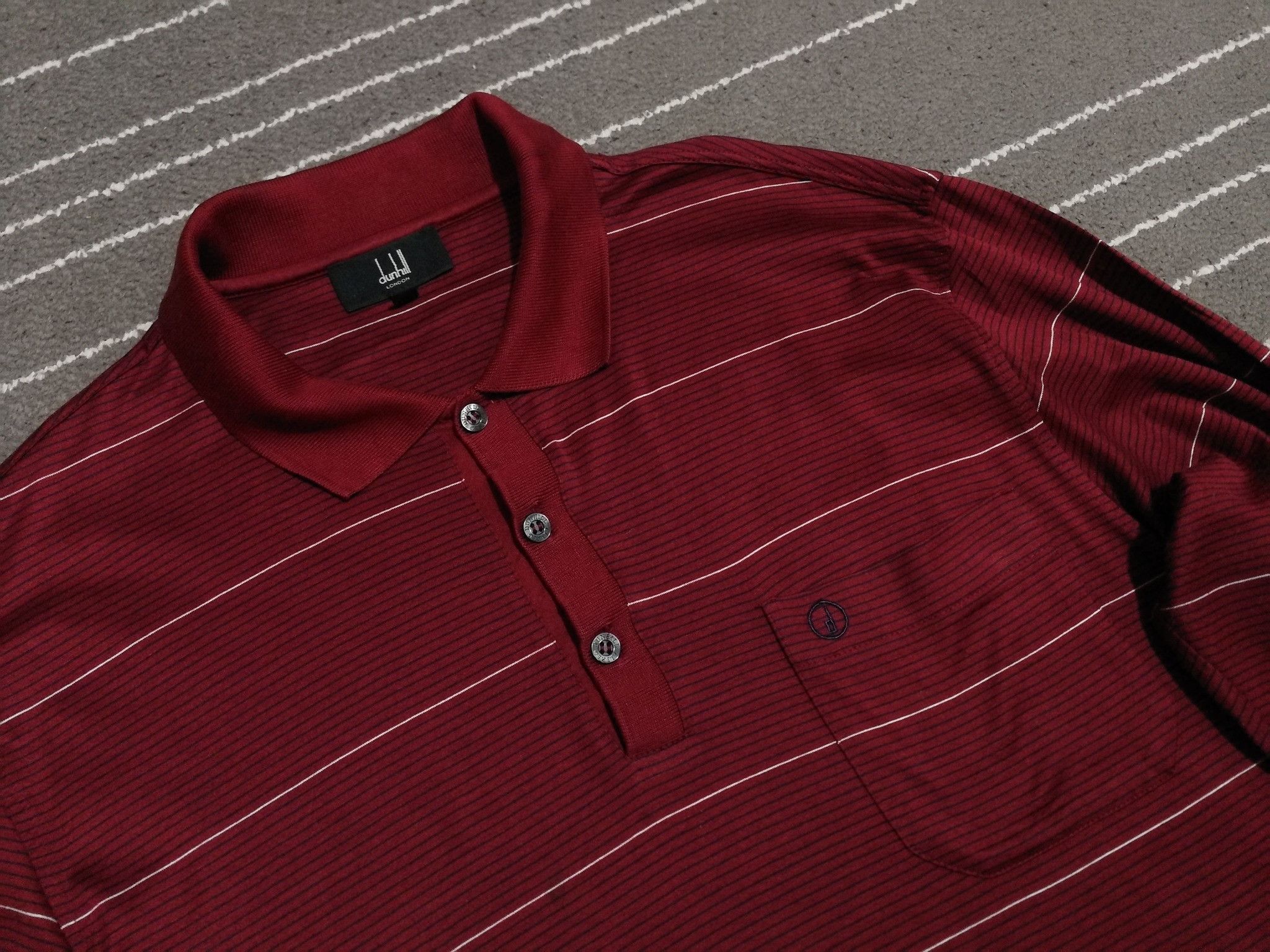 Alfred Dunhill ALFRED dunhill LONDON LS polo S 1845 Size US S / EU 44-46 / 1 - 7 Thumbnail
