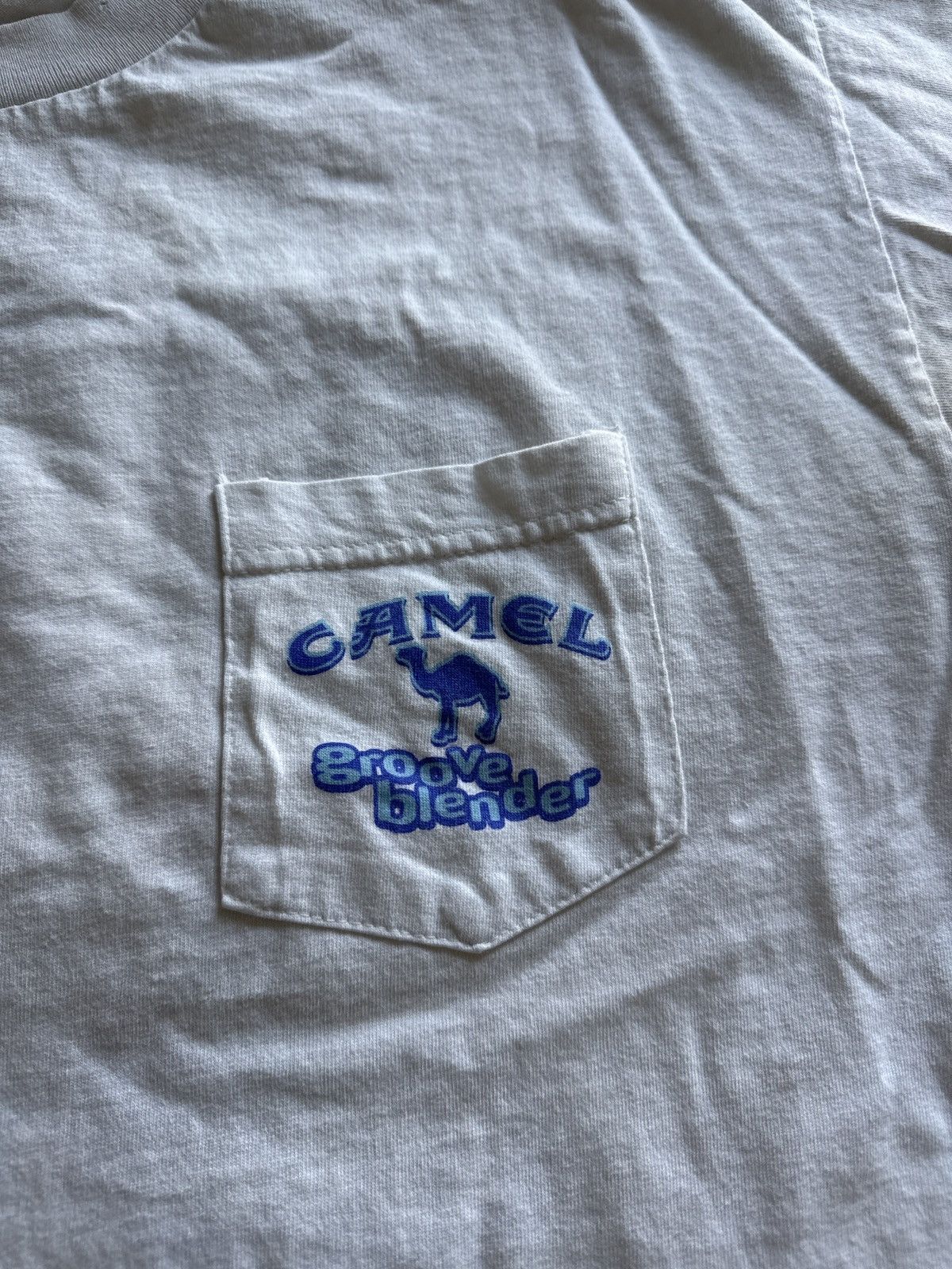 Vintage 90s Camel light t shirt Size US XL / EU 56 / 4 - 4 Thumbnail