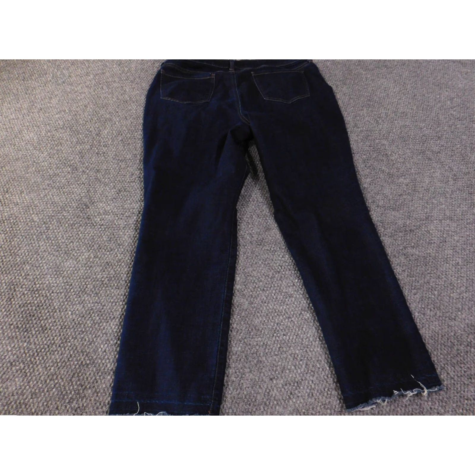 NYDJ NYDJ Jeans Womens 14 Blue Straight Stretch Lift Tuck Technology Denim Dark Regular Size 36" / US 14 / IT 50 - 7 Thumbnail