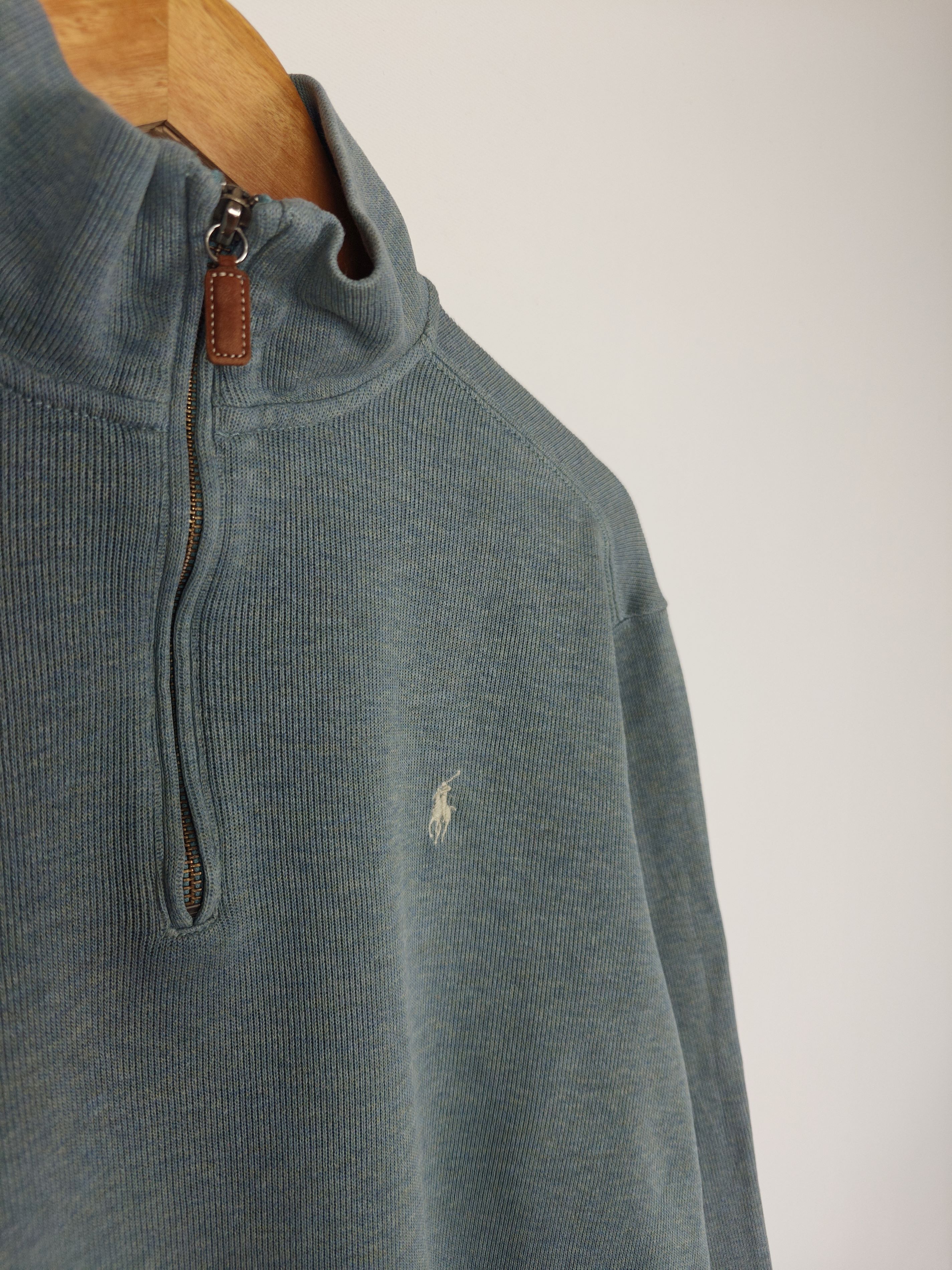 Polo Ralph Lauren Polo Ralph Lauren Sweatshirt 1/4 Zip Pullover Vintage M Size US M / EU 48-50 / 2 - 4 Thumbnail