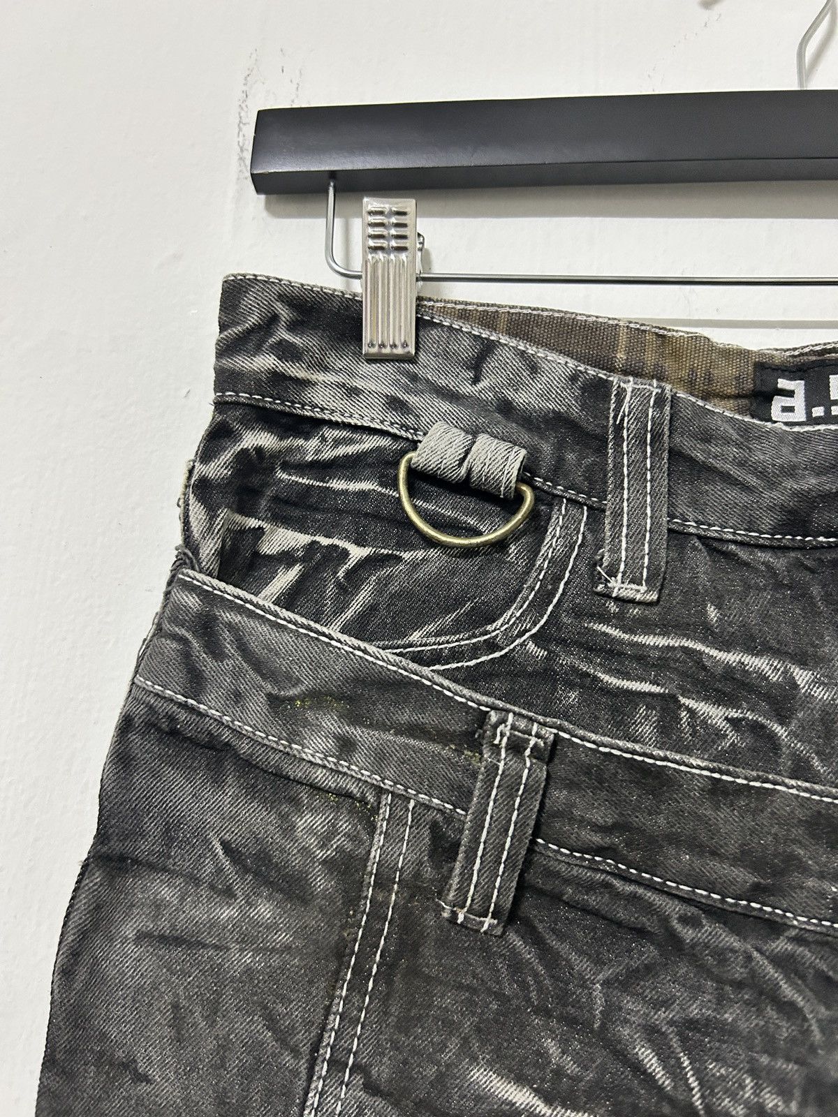 If Six Was Nine × Japanese Brand × Le Grande Bleu (L.G.B.) Vintage Japan Denim Cargo like PPFM Ifsixwasnine punk style Size US 31 - 8 Thumbnail
