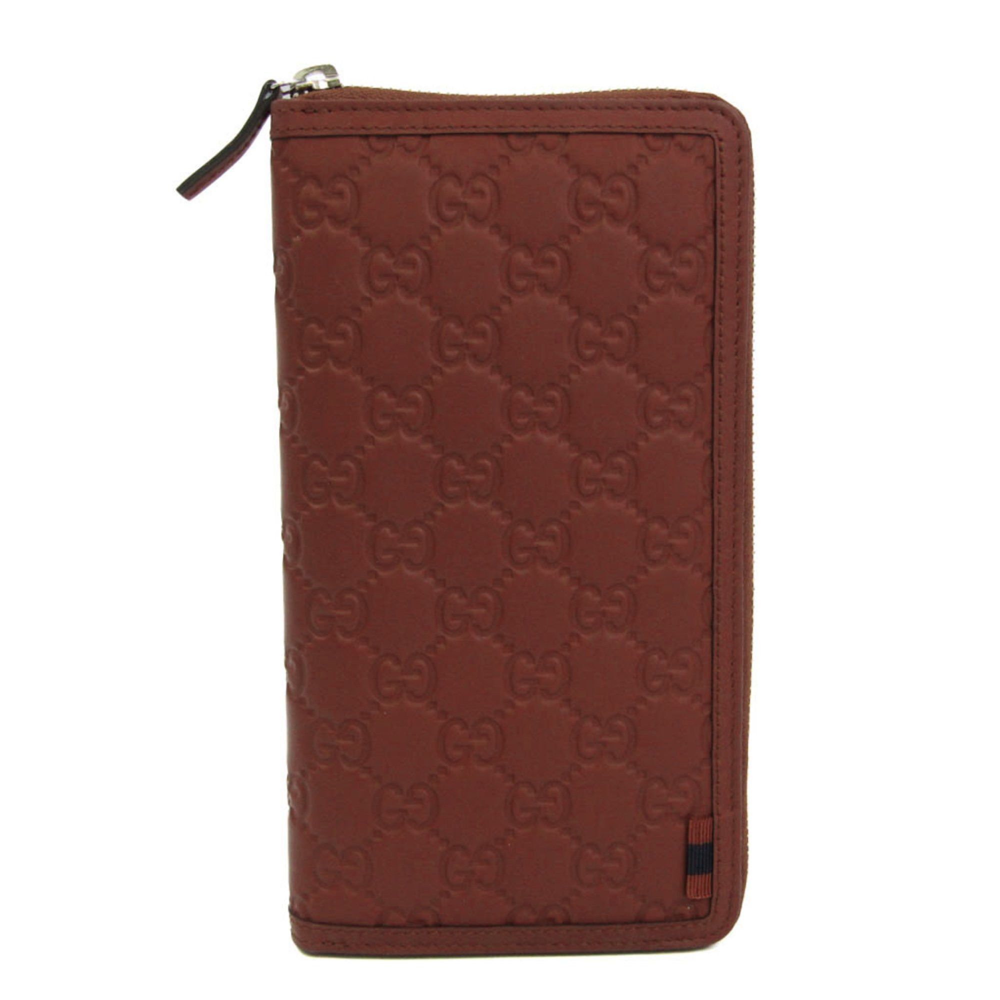 Gucci ssima Red Leather Wallet (Pre-Owned) Size ONE SIZE - 1 Thumbnail